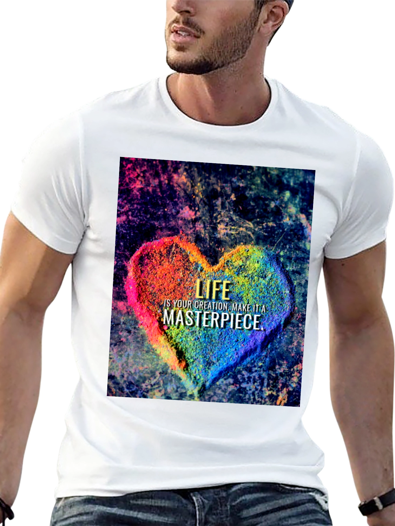 Life is a Masterpiece Graphic T-Shirt