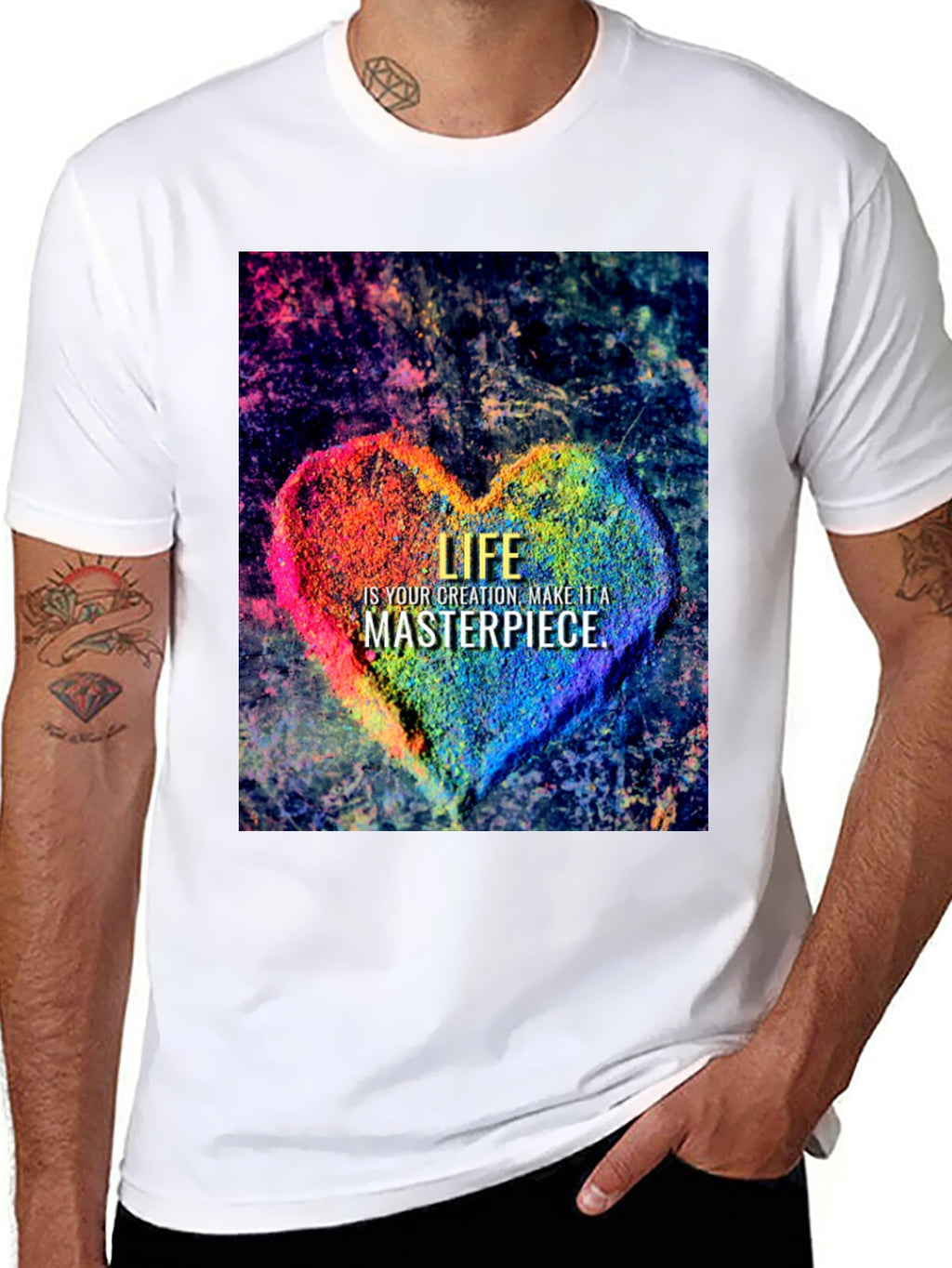 Life is a Masterpiece Graphic T-Shirt