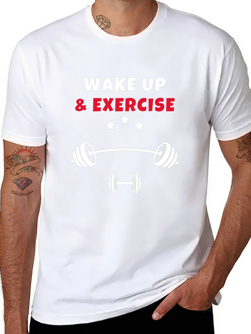 Wake Up and Exercise Graphic Tee
