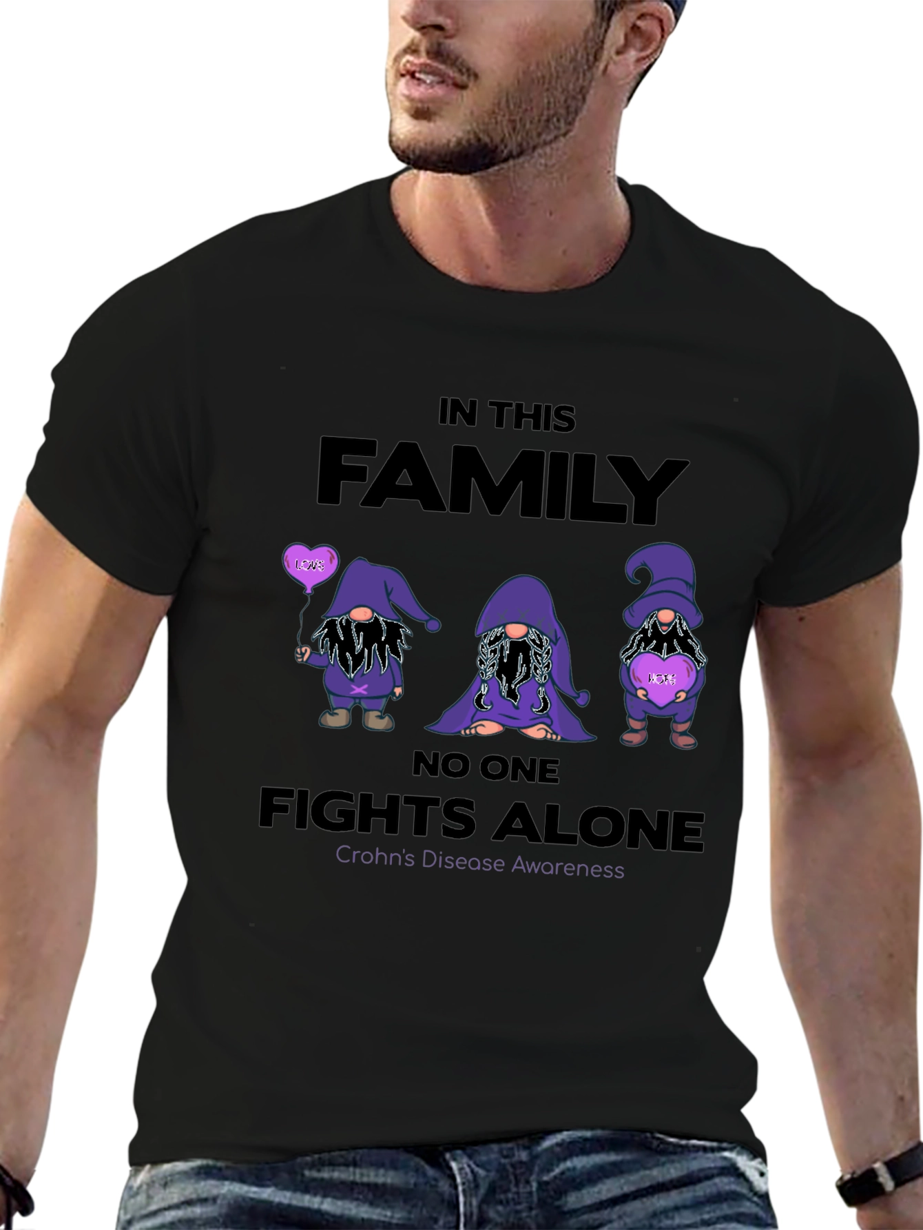 Crohns Disease Awareness Graphic Tee