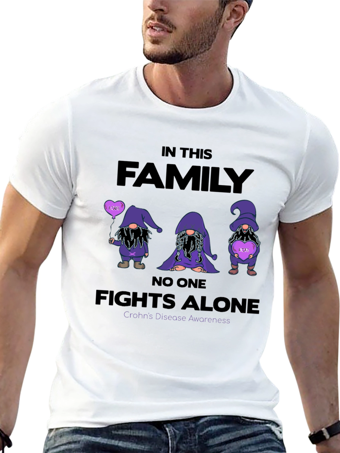 Crohns Disease Awareness Graphic Tee