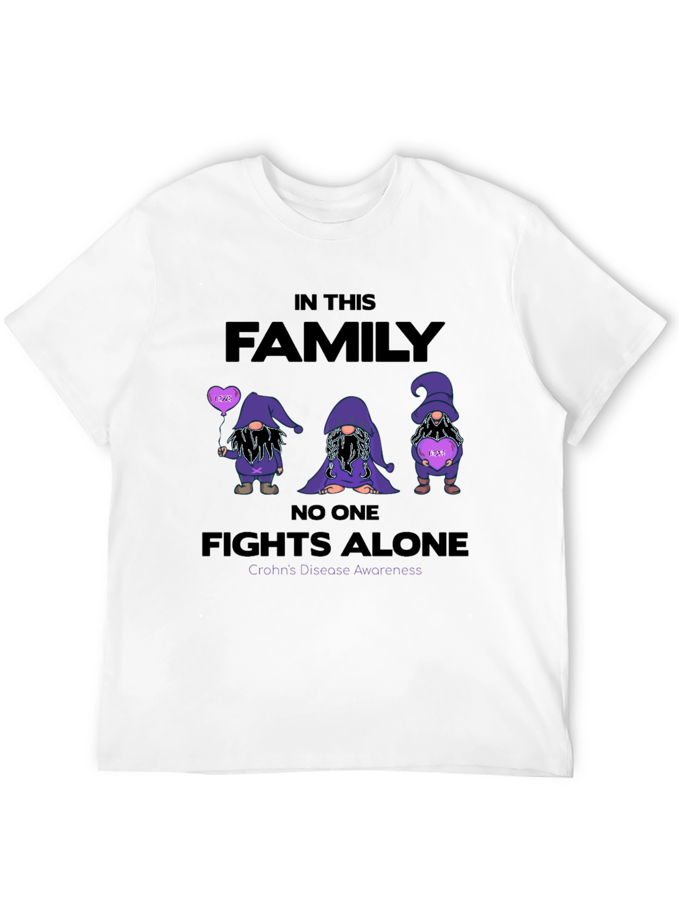 Crohns Disease Awareness Graphic Tee