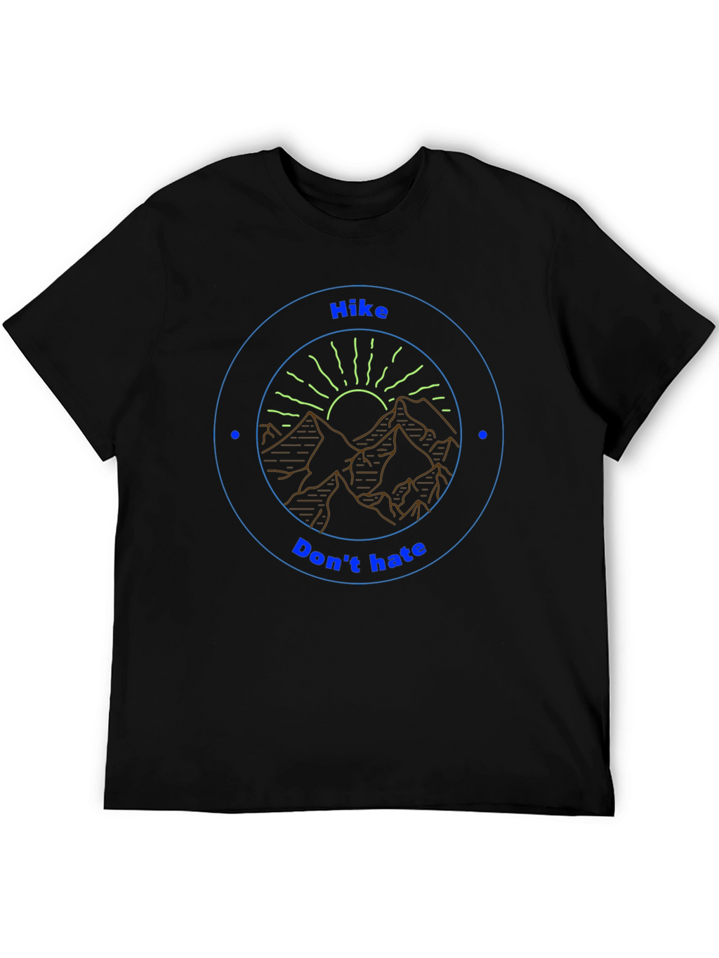 Hike Dont Hate Graphic Tee - Nature Lovers T-Shirt
