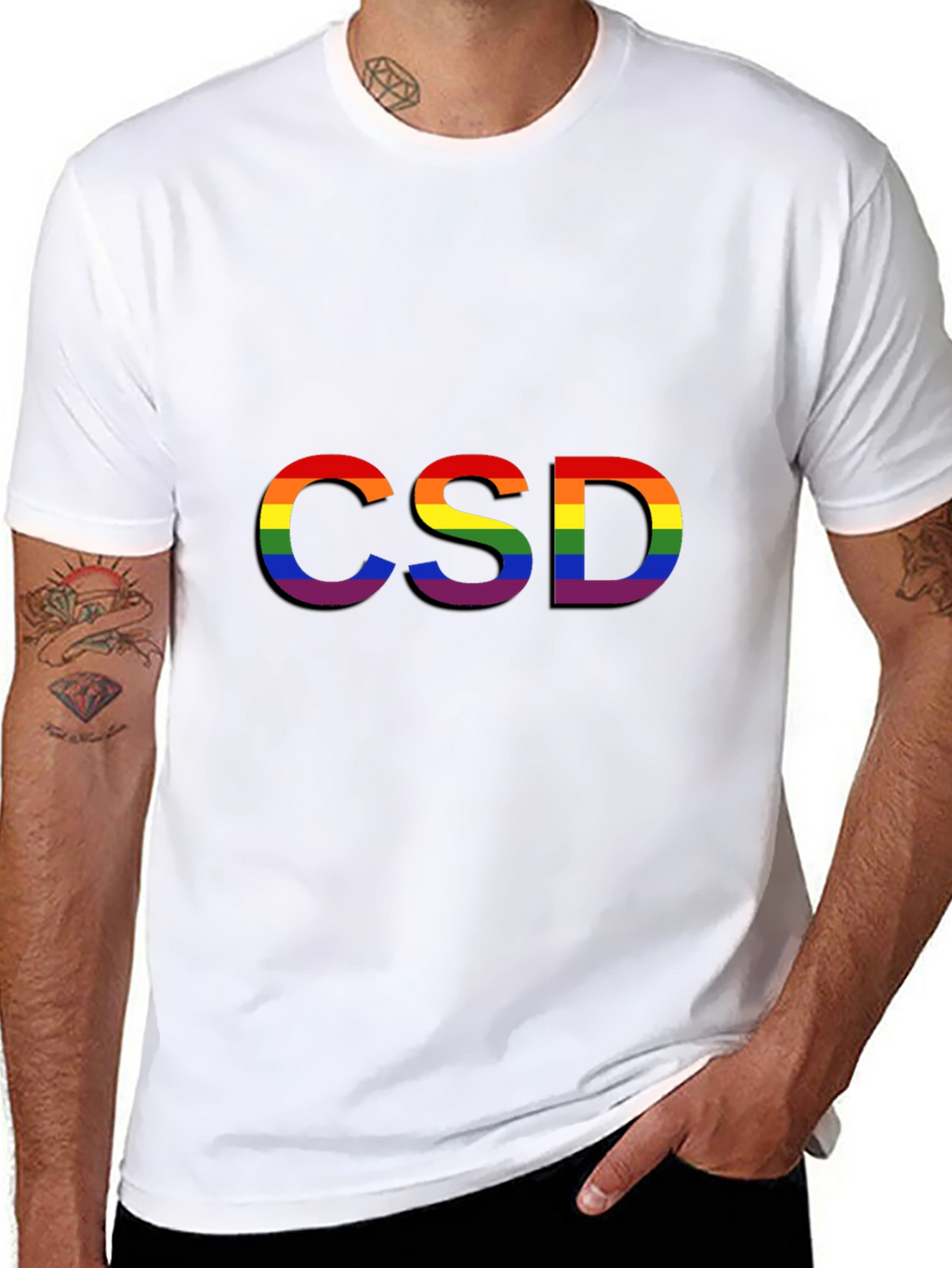 CSD Rainbow Pride T-Shirt - Classic Fit