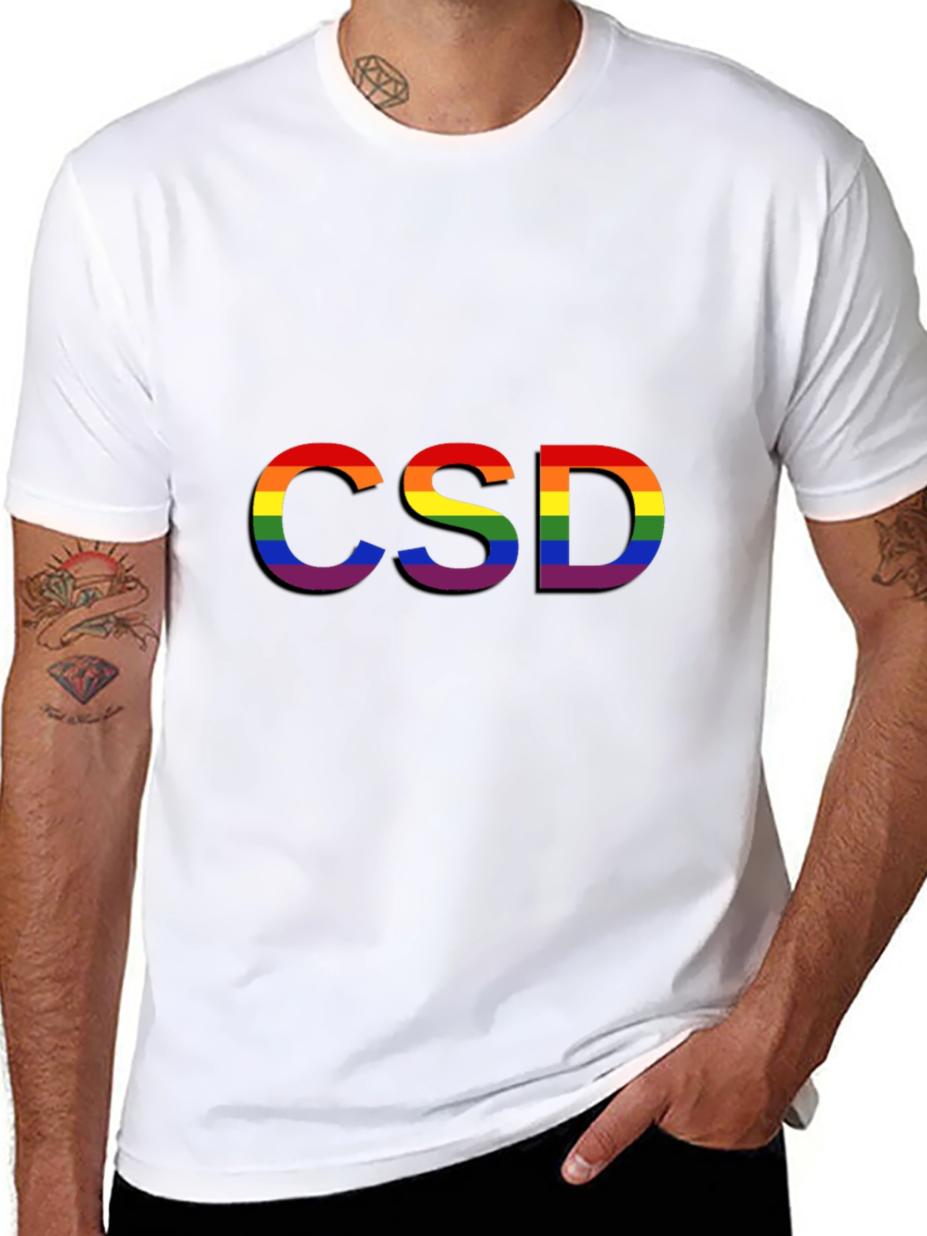 CSD Rainbow Pride T-Shirt - Classic Fit