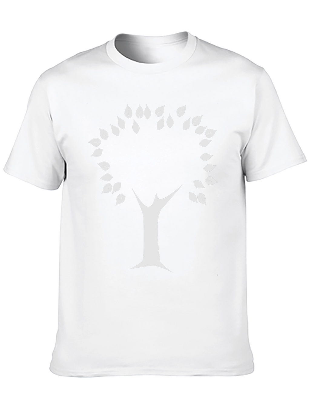 Natures Embrace Tee: Minimalist Tree Design