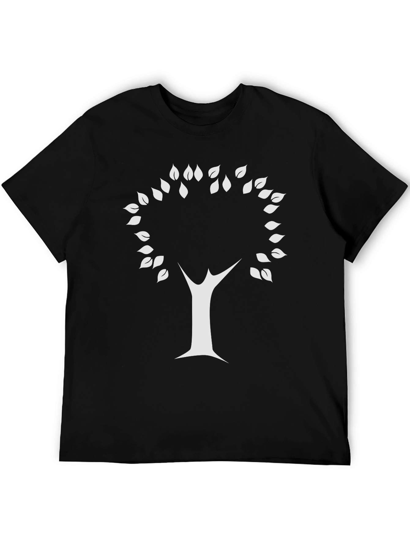 Natures Embrace Tee: Minimalist Tree Design
