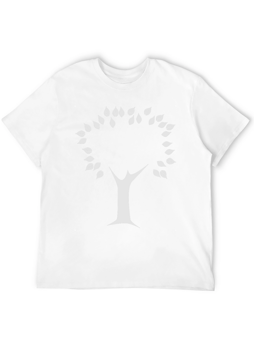 Natures Embrace Tee: Minimalist Tree Design