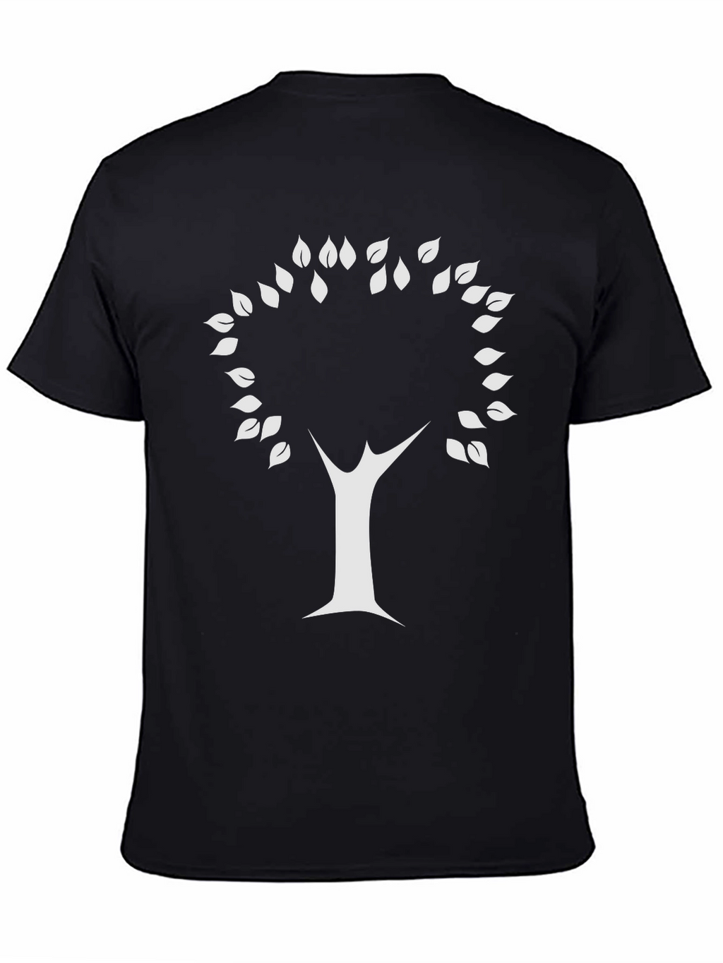 Natures Embrace Tee: Minimalist Tree Design