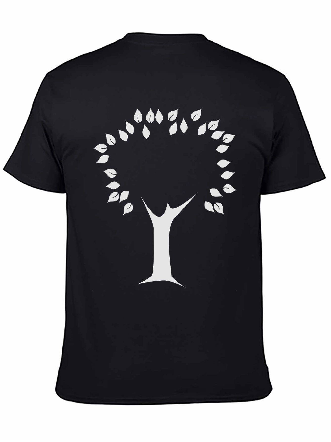 Natures Embrace Tee: Minimalist Tree Design