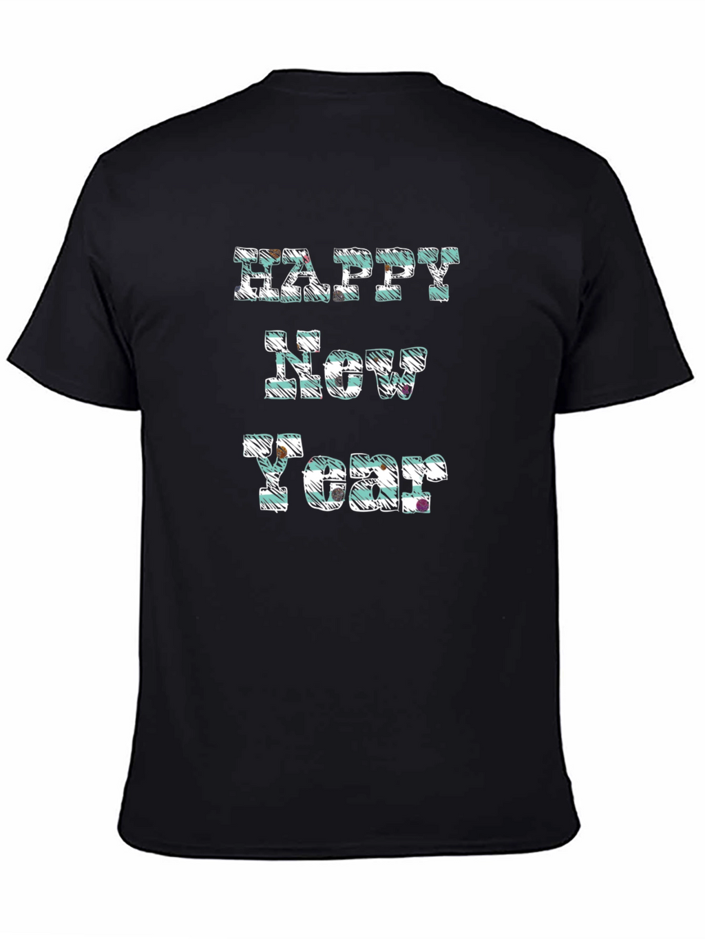 Happy New Year Graphic Tee - Festive Holiday Shirt