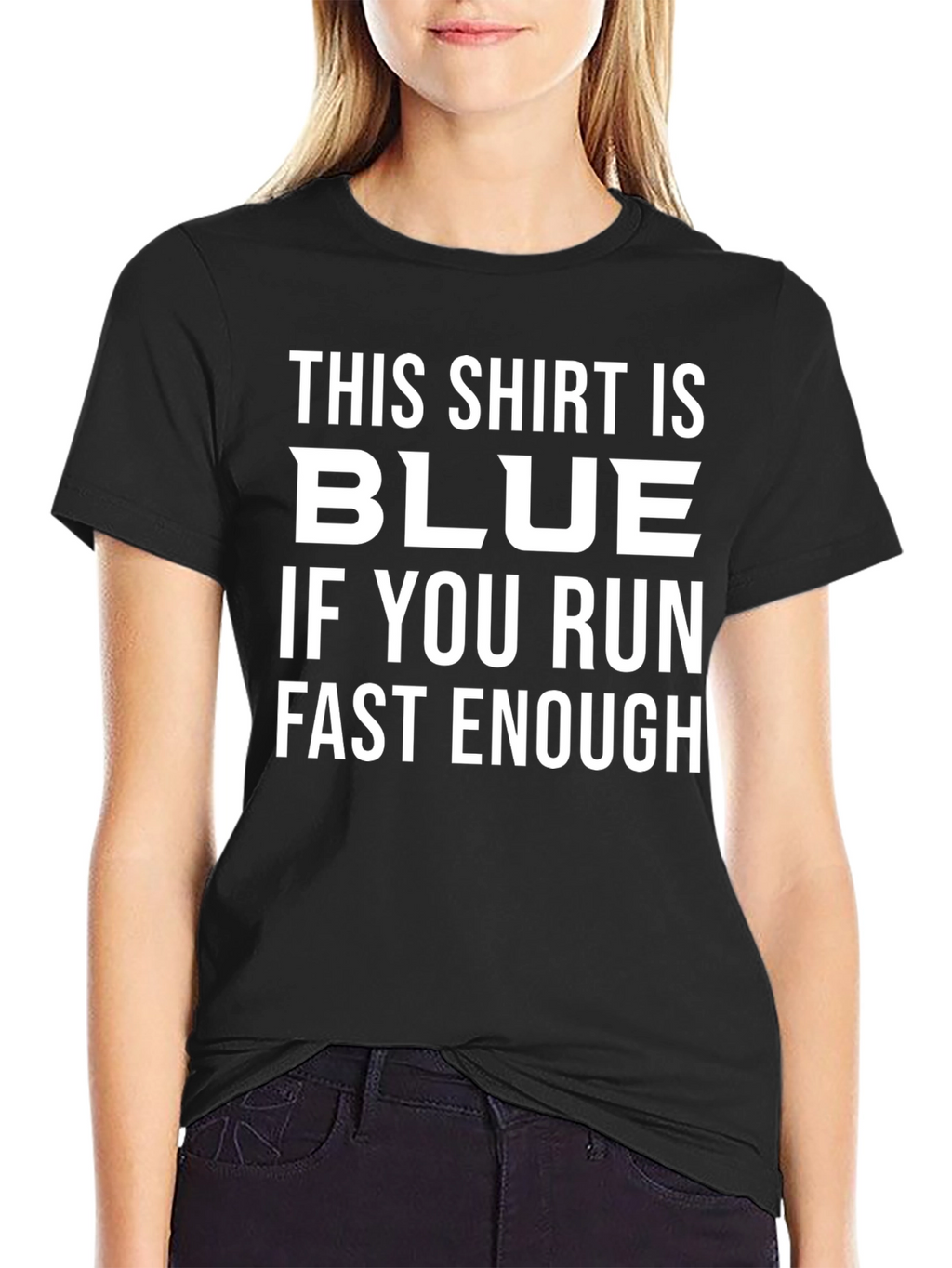 Funny This Shirt is Blue Graphic Tee