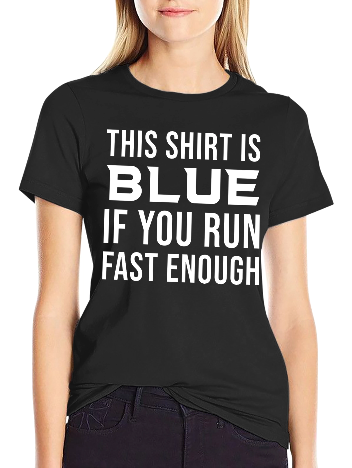 Funny This Shirt is Blue Graphic Tee