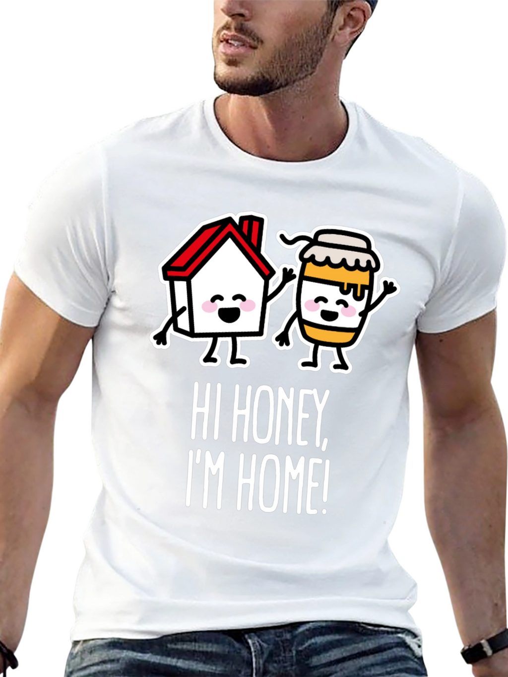 Hi Honey Im Home! Graphic Tee