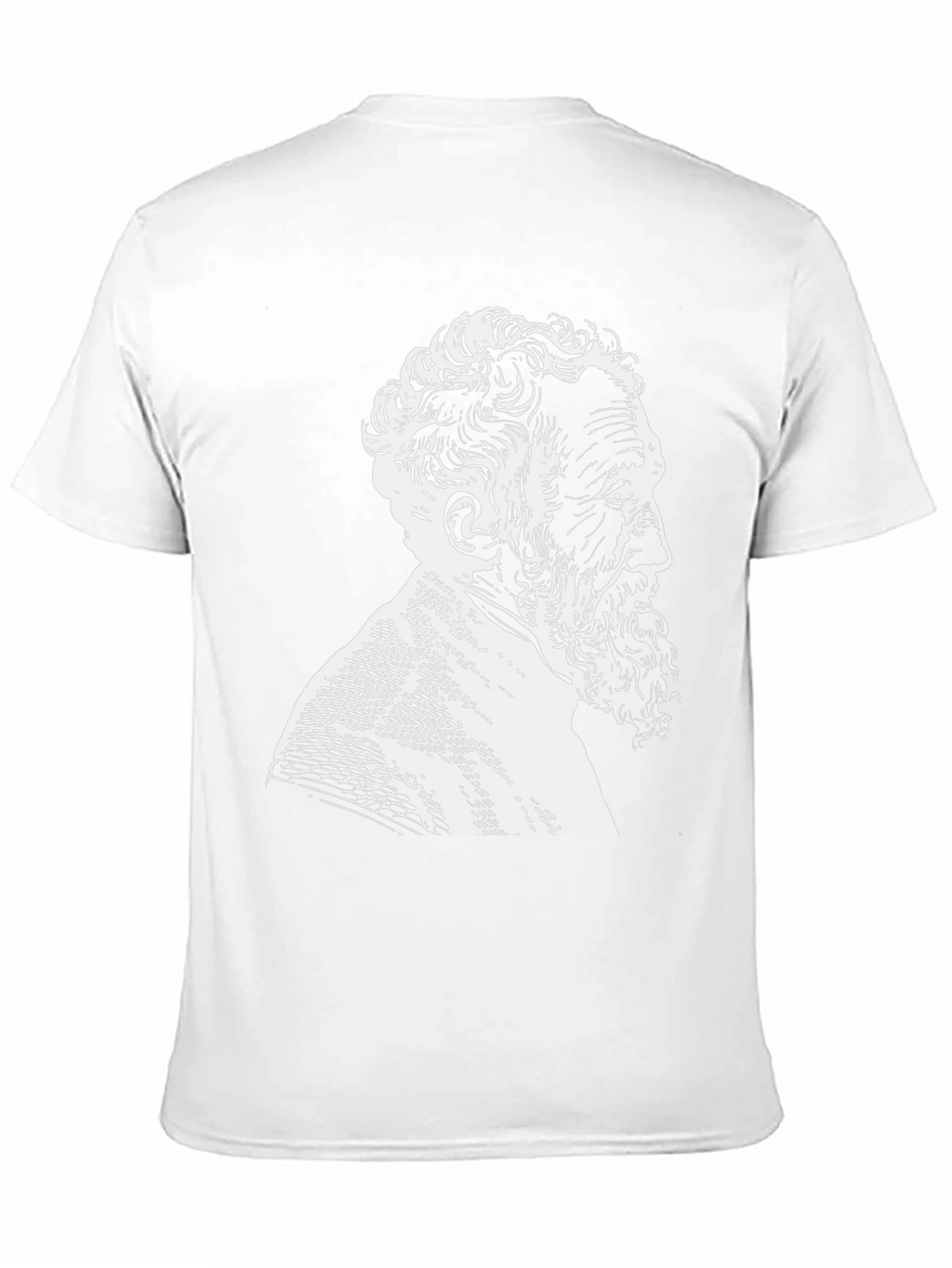 Philosopher Graphic Tee - Black Cotton T-Shirt