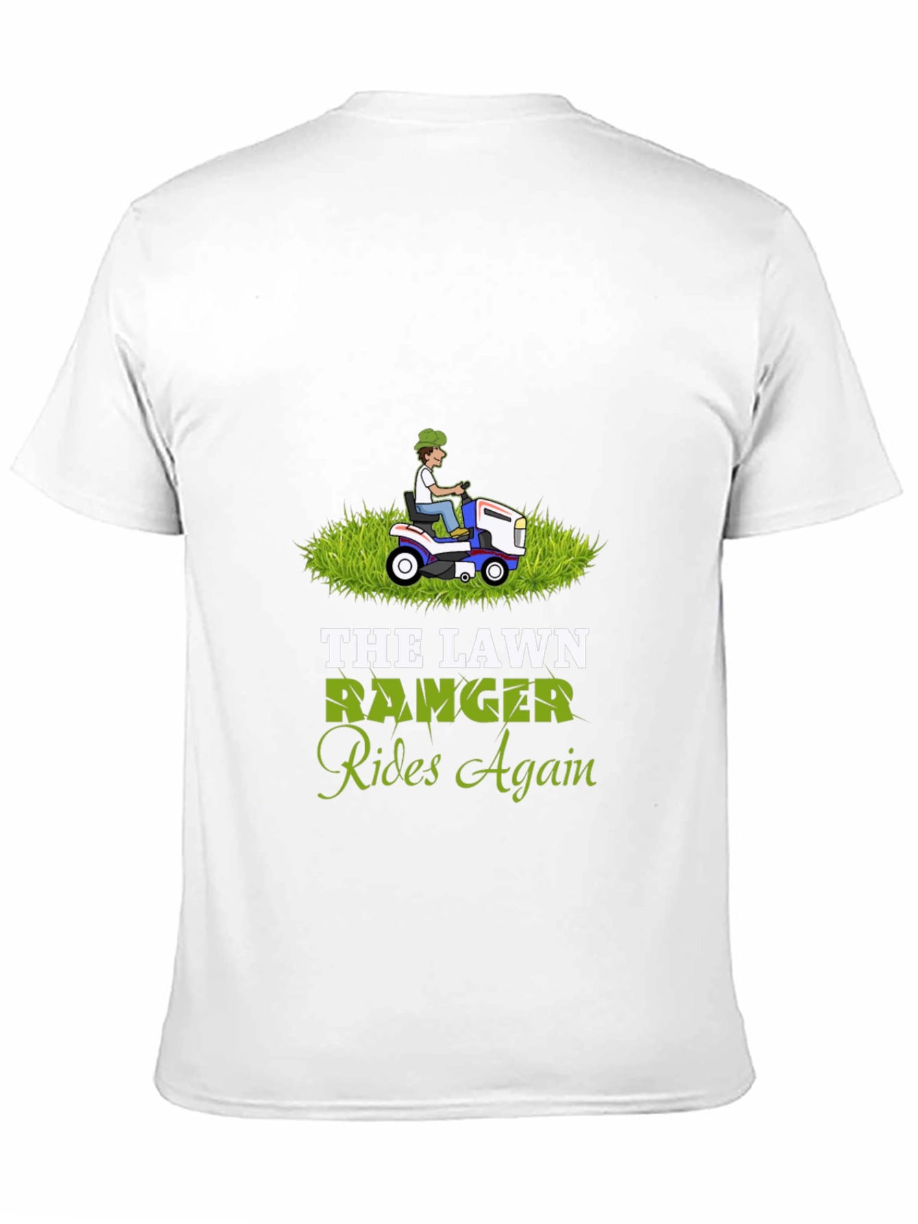 Lawn Ranger Rides Again Graphic T-Shirt
