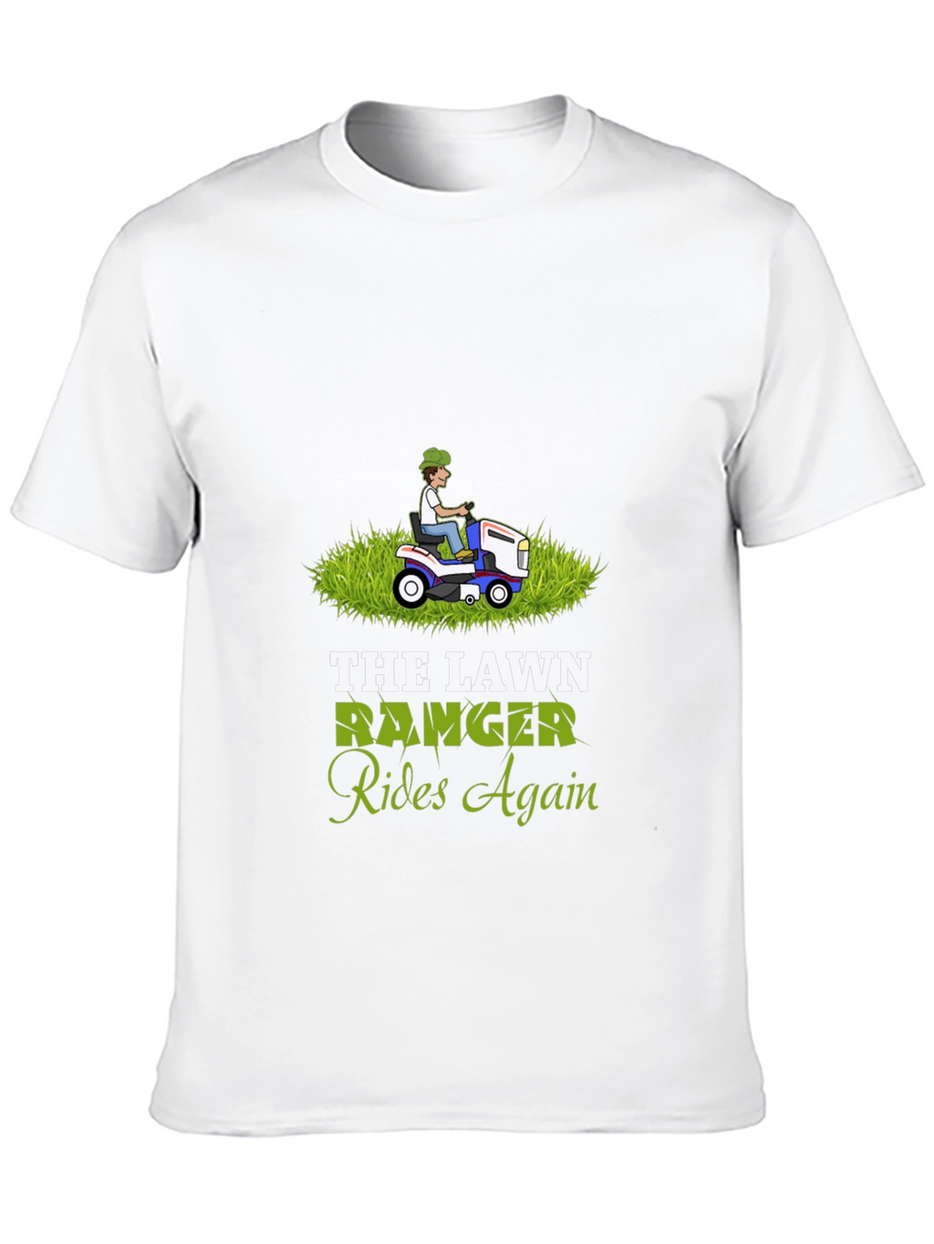 Lawn Ranger Rides Again Graphic T-Shirt