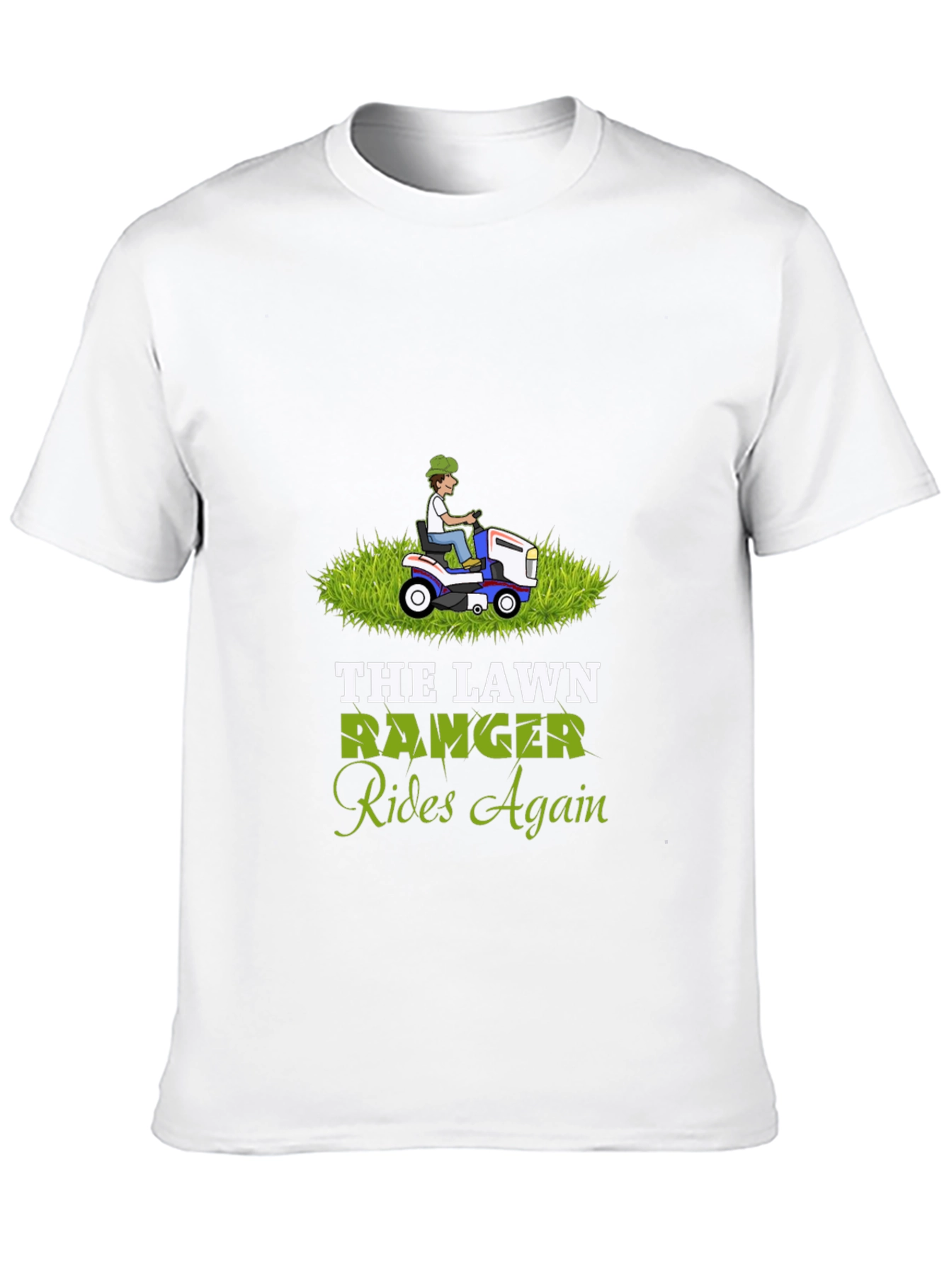 Lawn Ranger Rides Again Graphic T-Shirt