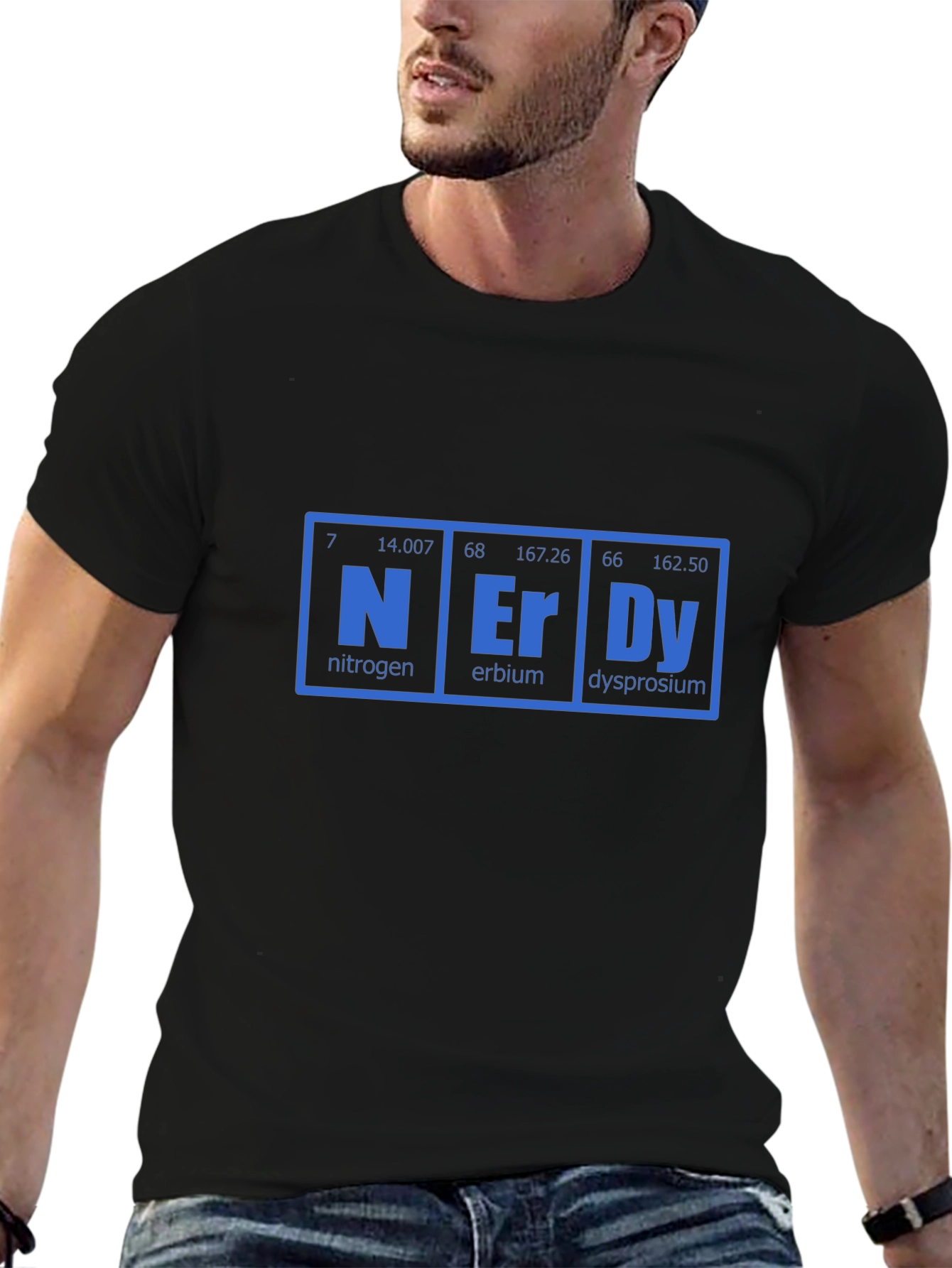 Nerdy Periodic Table T-Shirt - Science Humor Tee