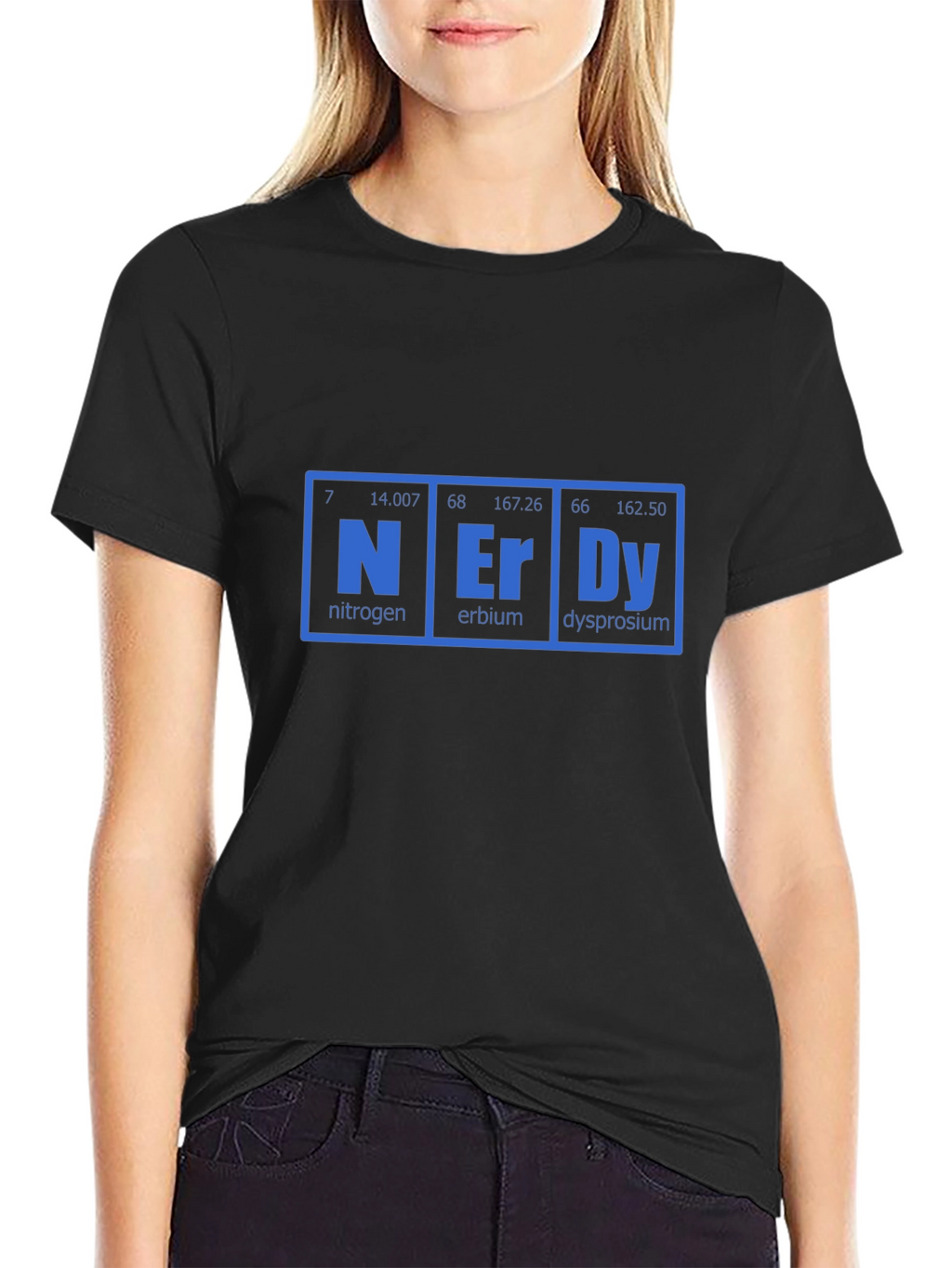 Nerdy Periodic Table T-Shirt - Science Humor Tee
