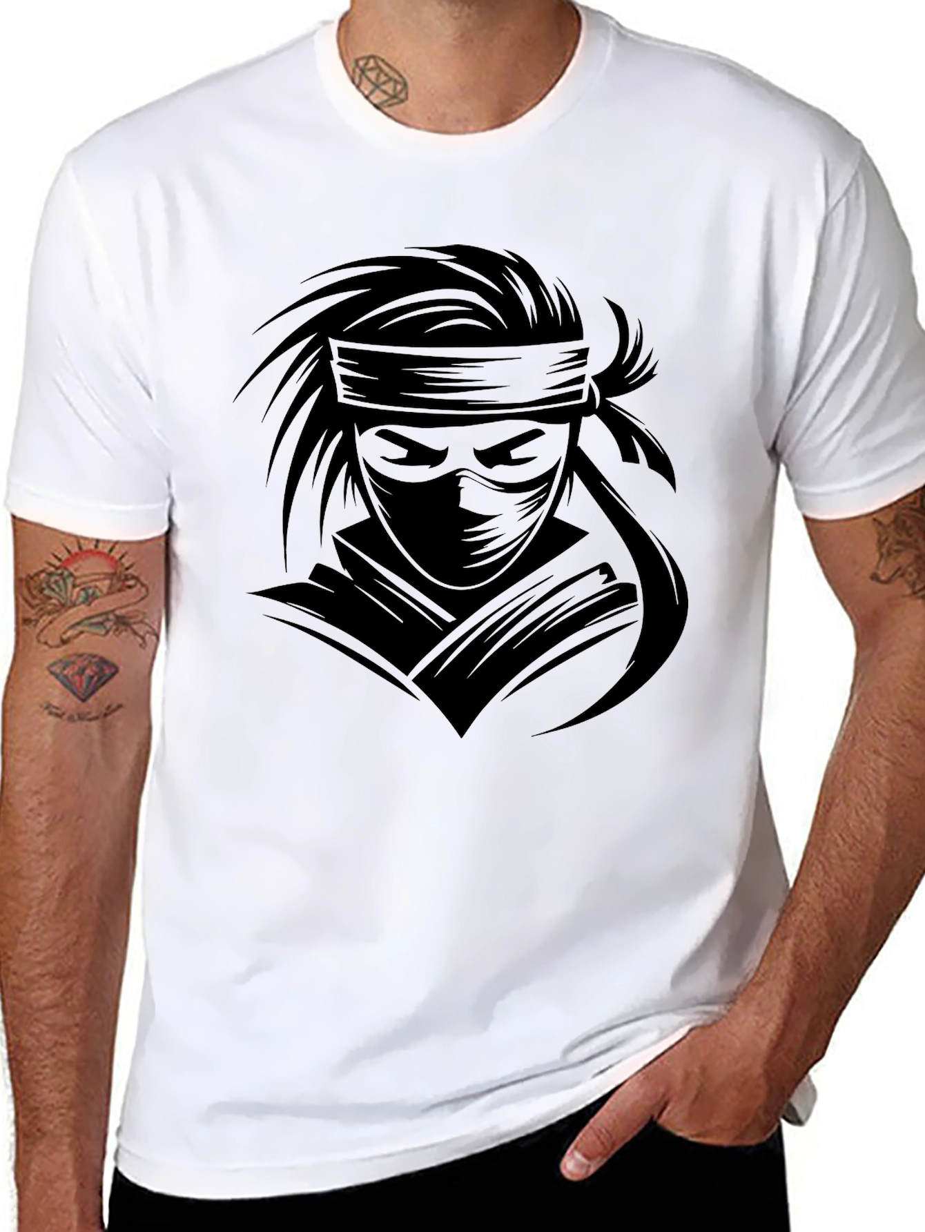 Ninja Graphic T-Shirt - Stealth Style