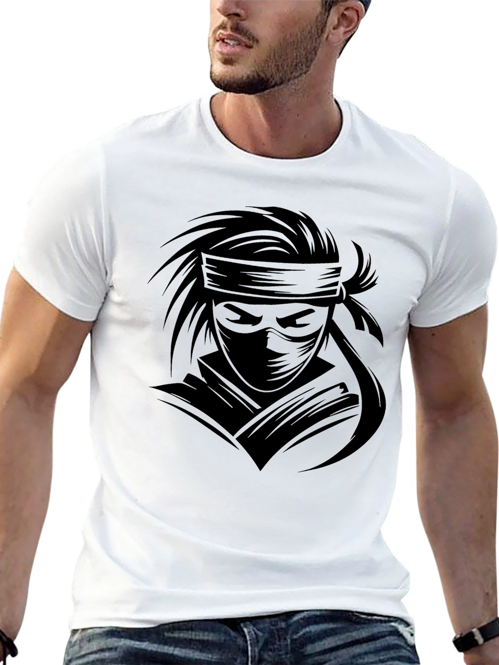 Ninja Graphic T-Shirt - Stealth Style