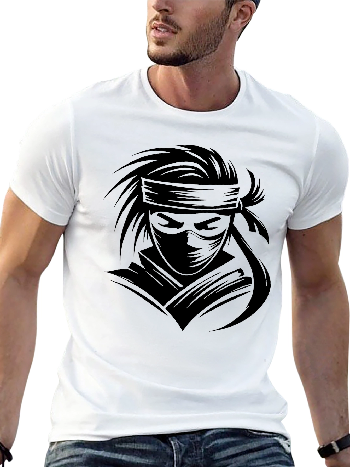 Ninja Graphic T-Shirt - Stealth Style
