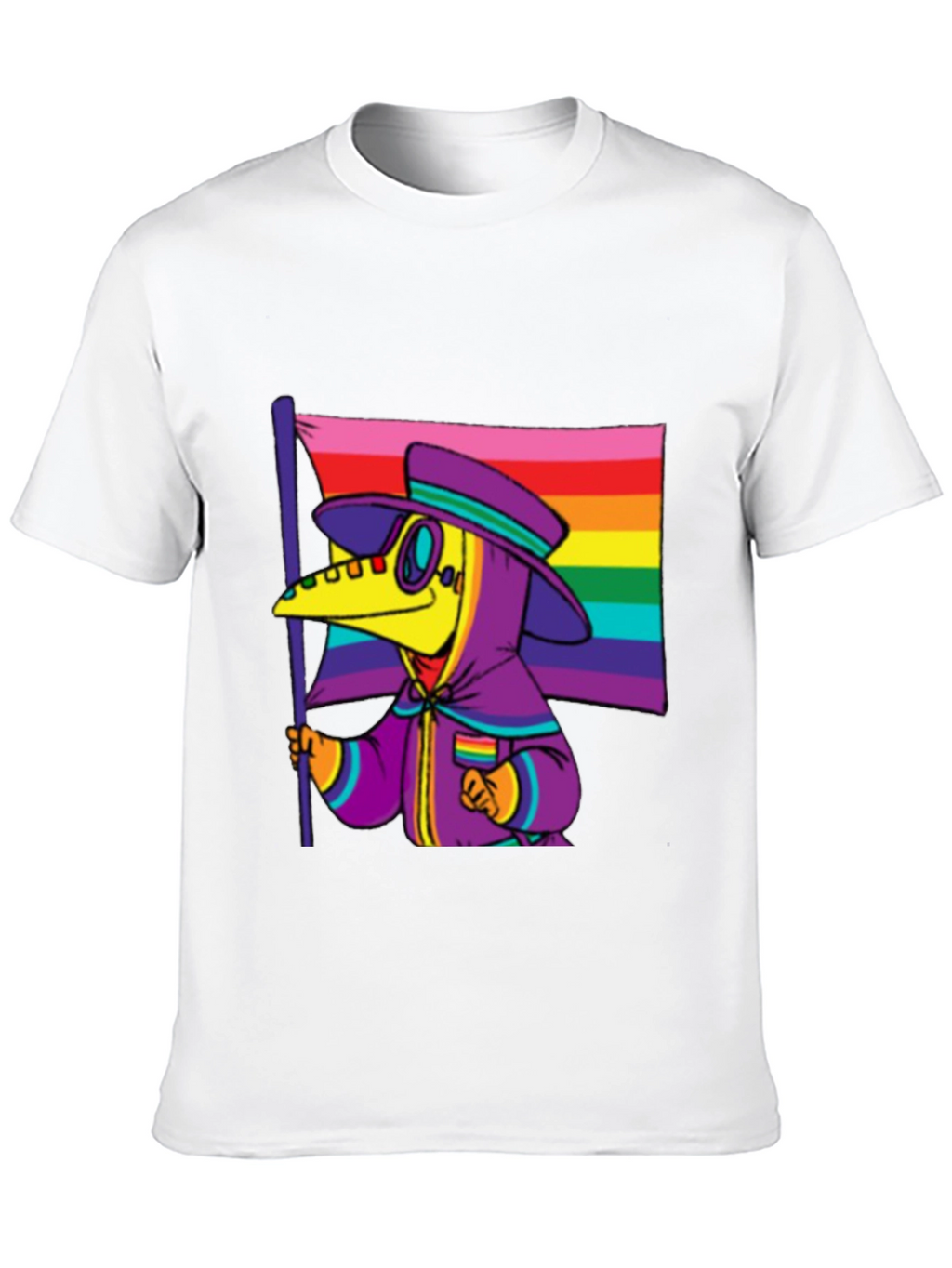 Pride Plague Doctor Graphic Tee