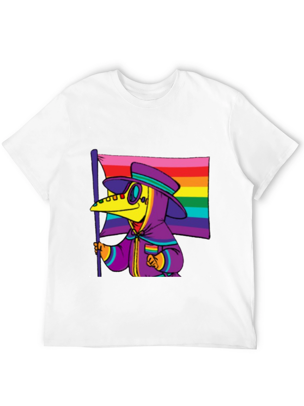 Pride Plague Doctor Graphic Tee