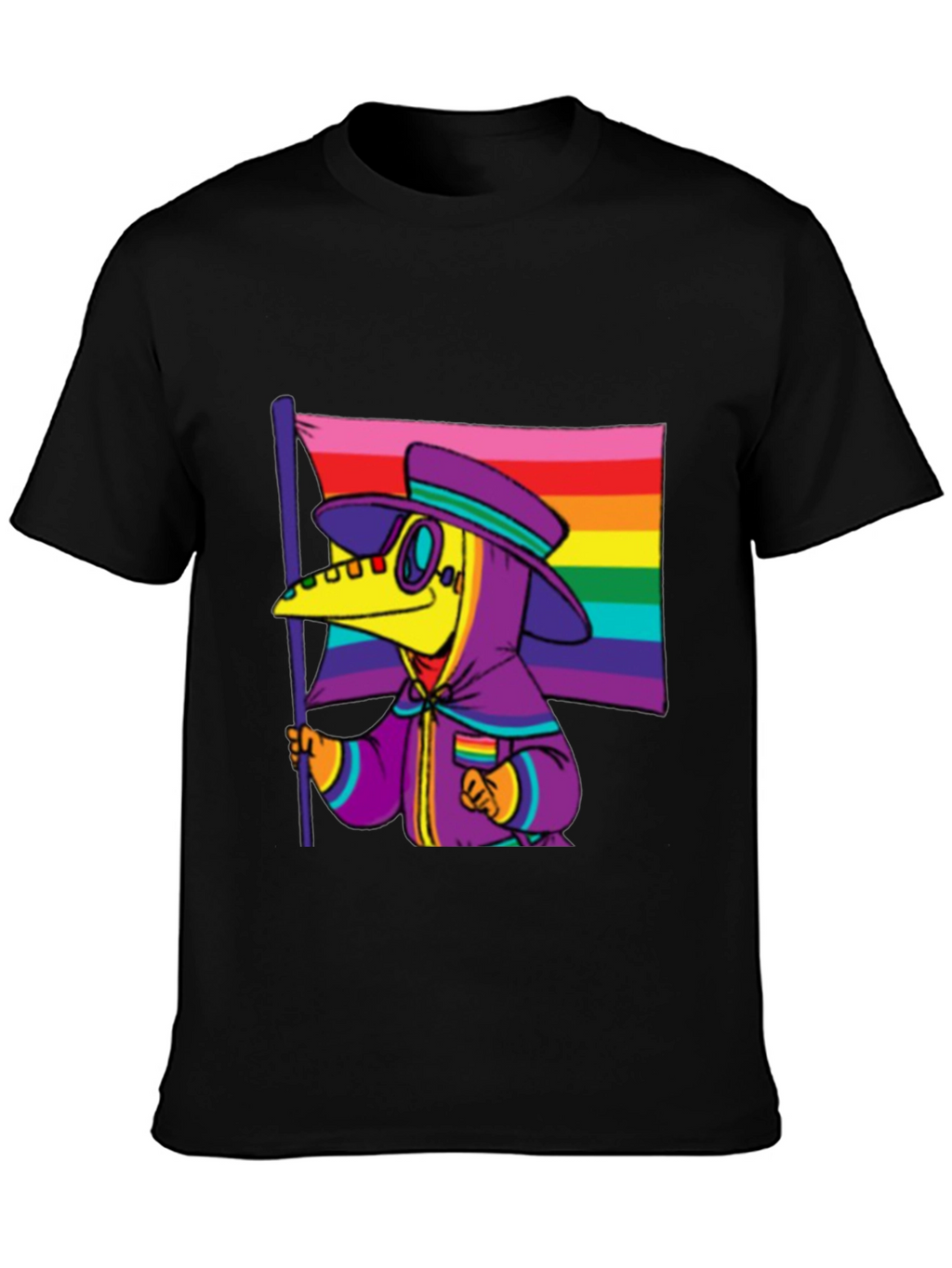 Pride Plague Doctor Graphic Tee