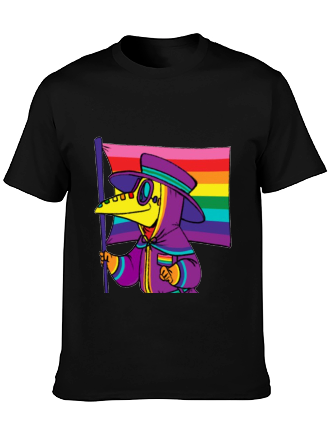Pride Plague Doctor Graphic Tee