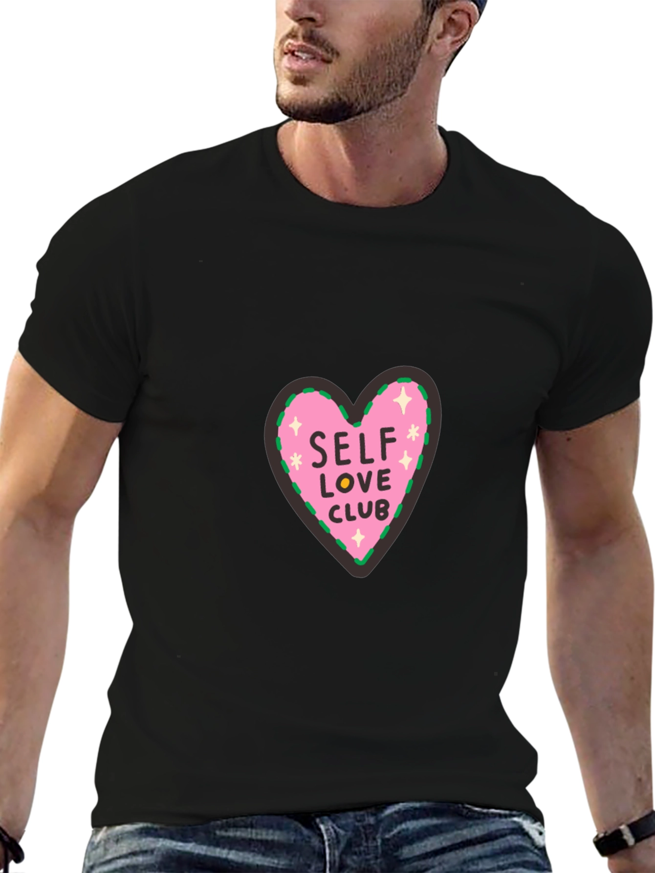 Self Love Club Heart Graphic Tee
