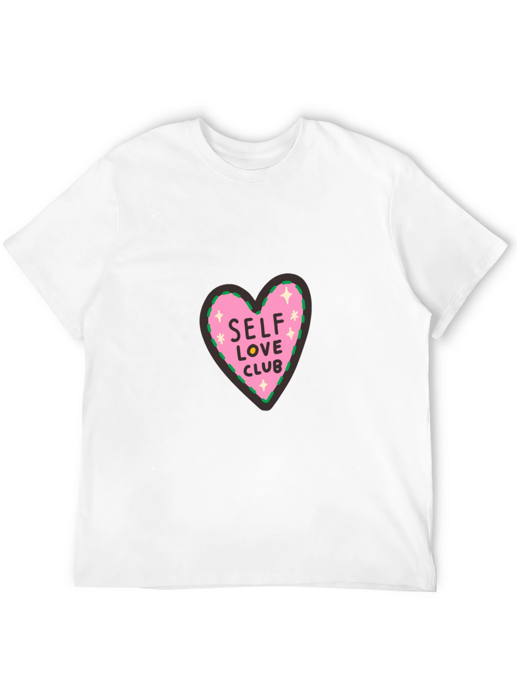 Self Love Club Heart Graphic Tee