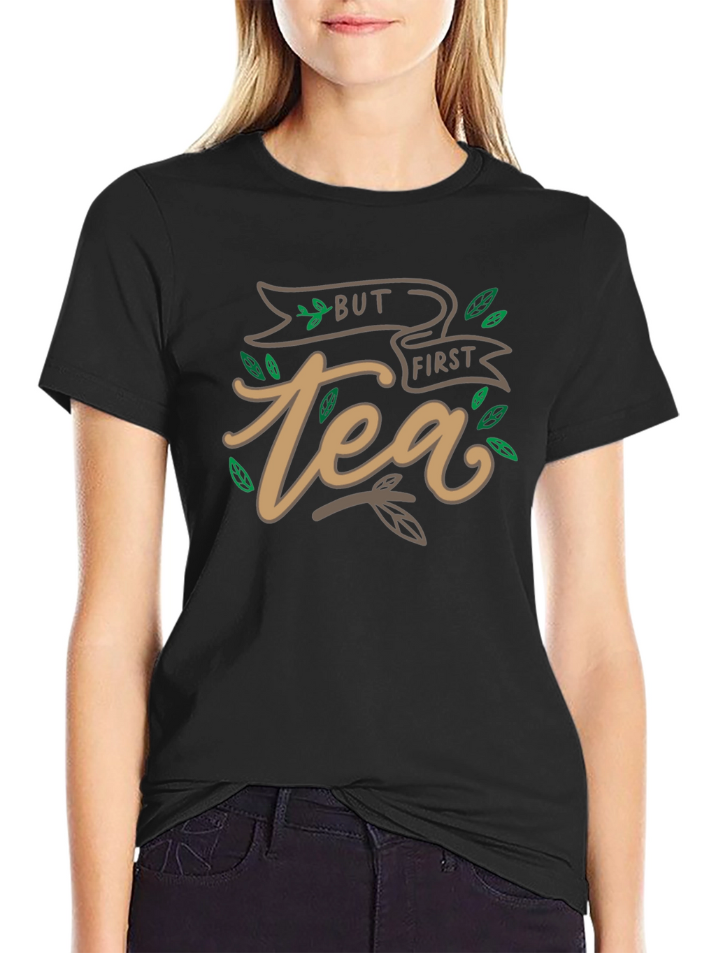 But First Tea T-Shirt - Funny Caffeine Lover Tee
