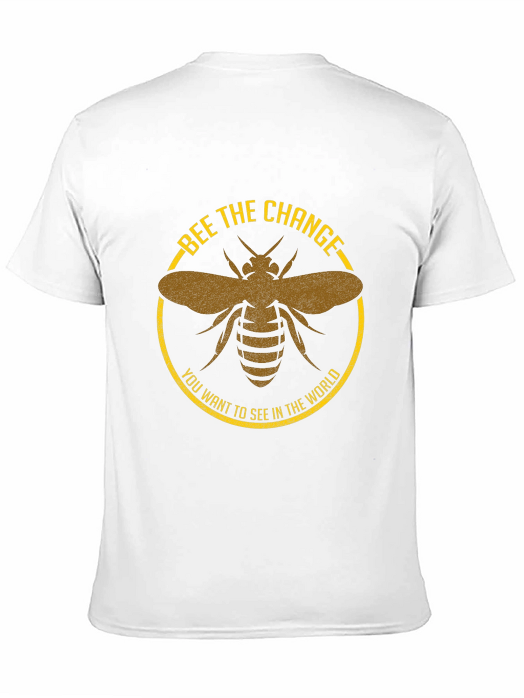 Bee the Change Graphic Tee - Black Cotton