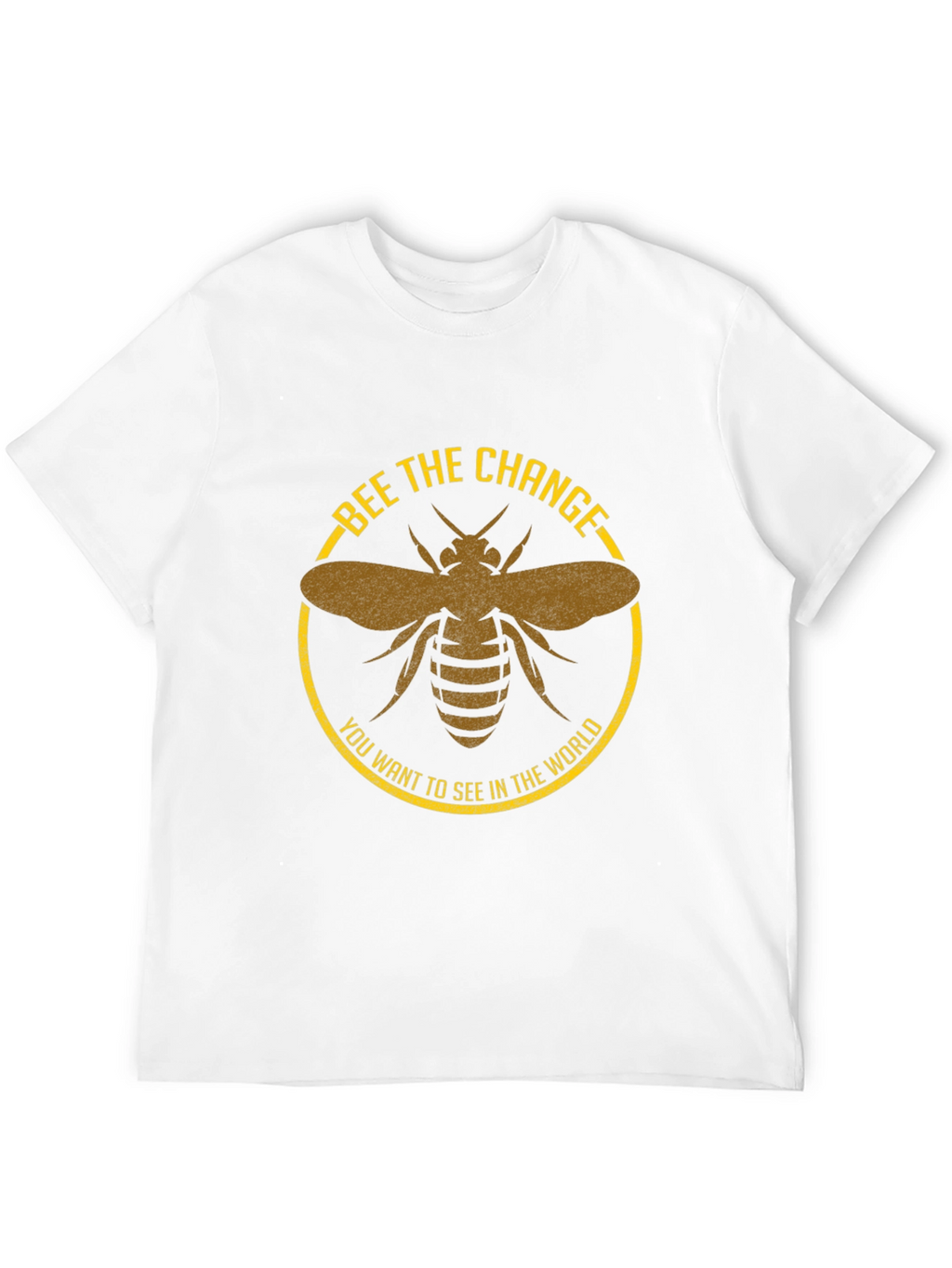 Bee the Change Graphic Tee - Black Cotton