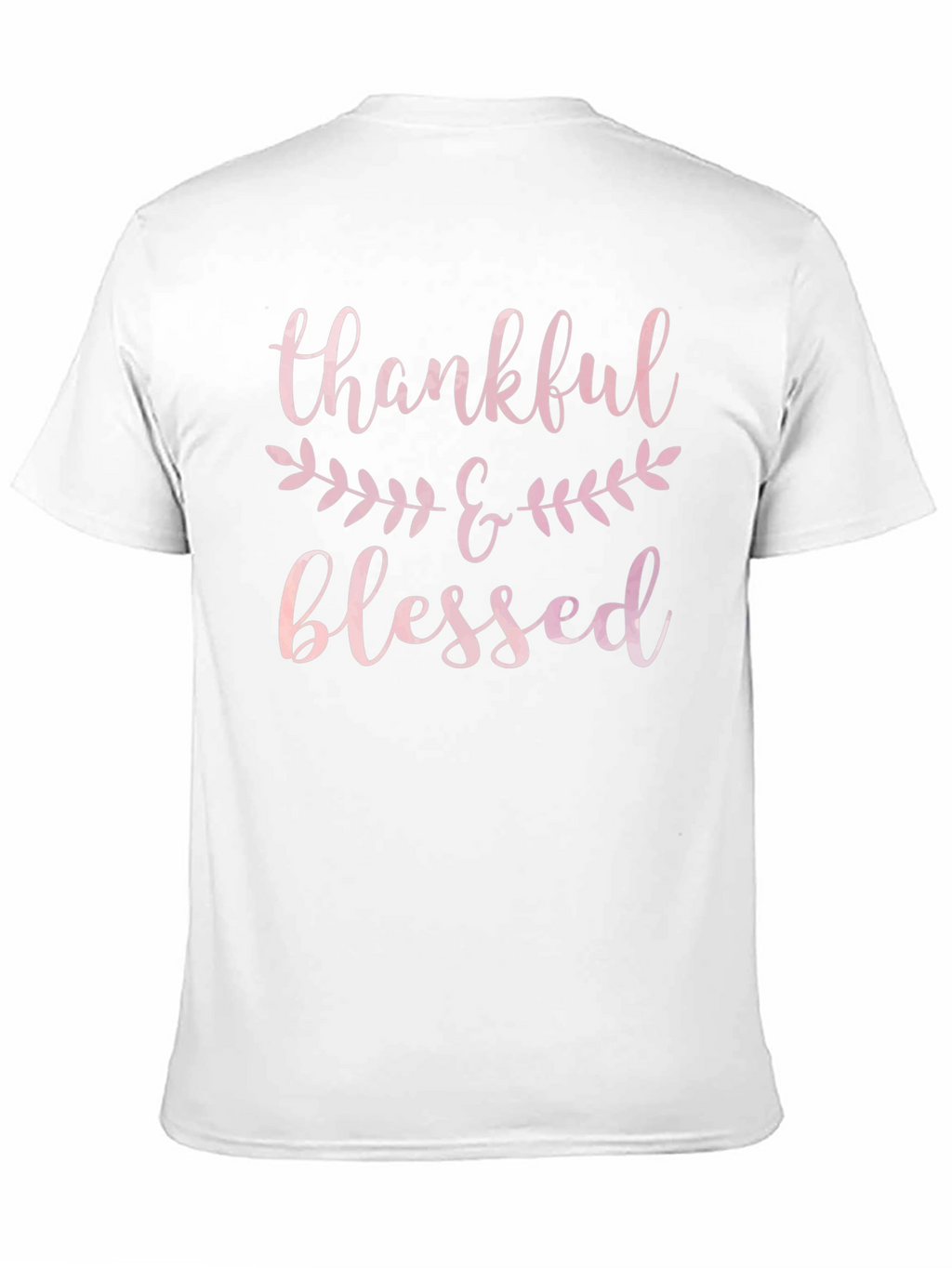 Thankful & Blessed Black T-Shirt