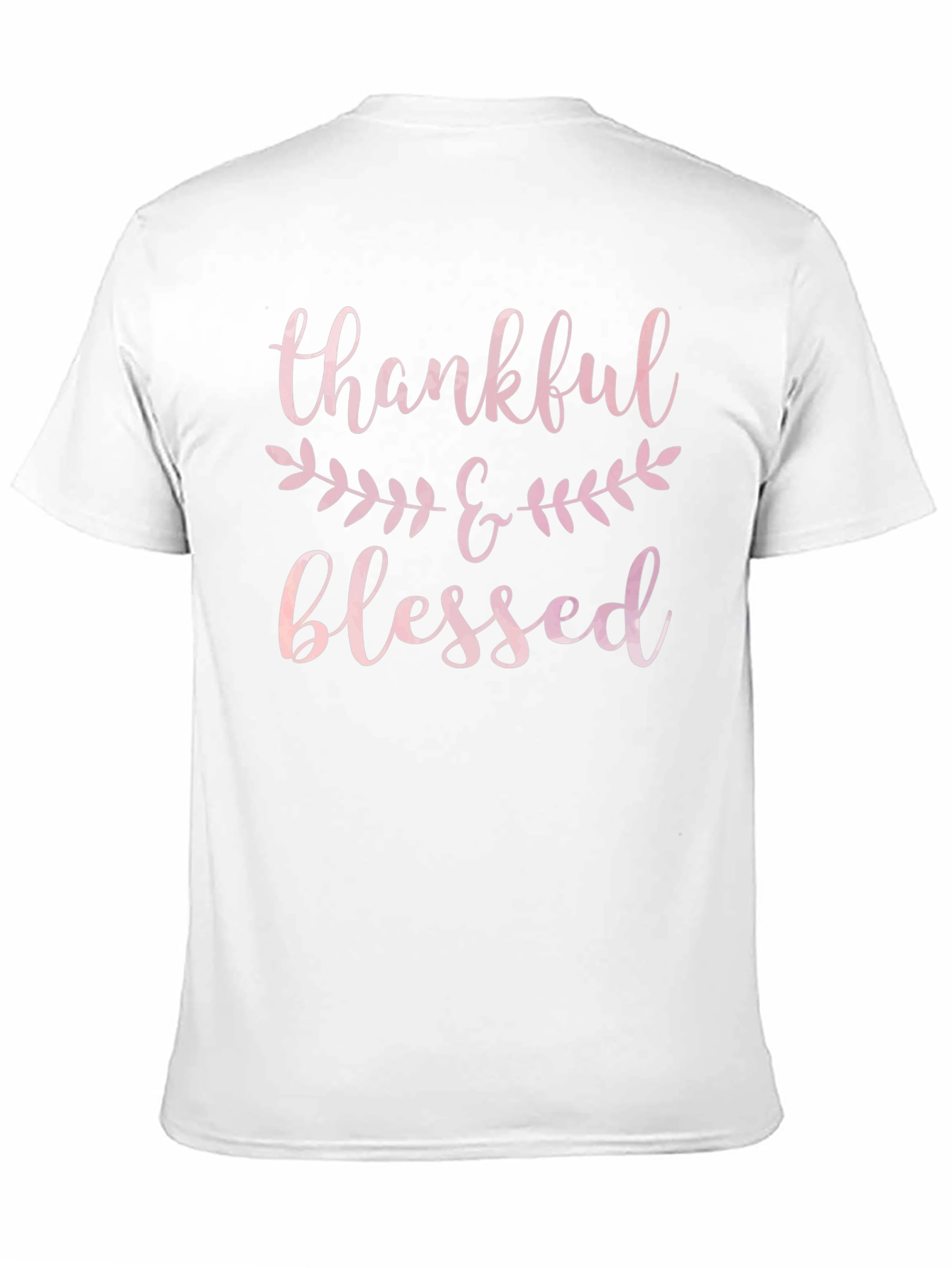 Thankful & Blessed Black T-Shirt