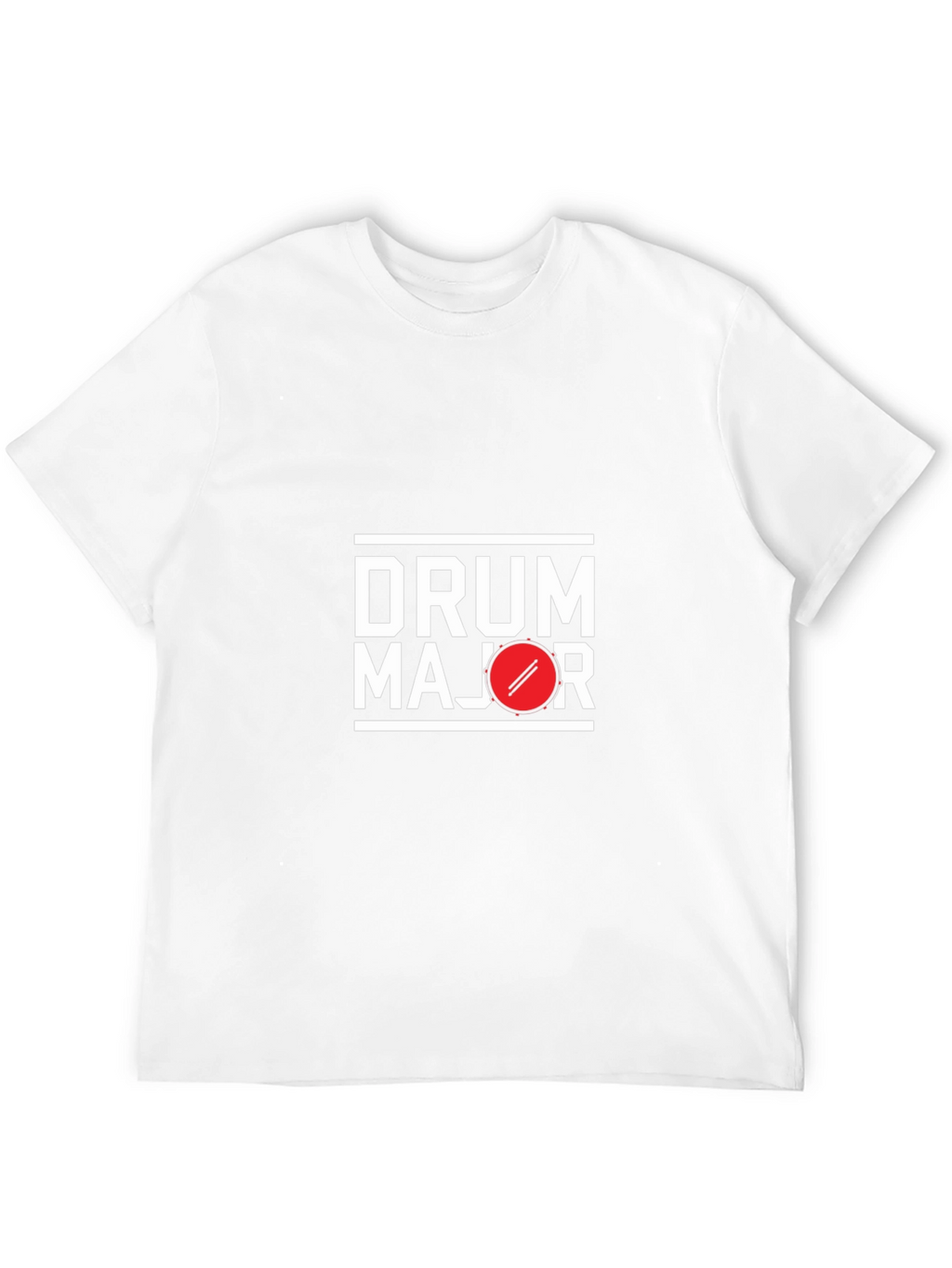 Drum Major Graphic Tee - Black Cotton T-Shirt