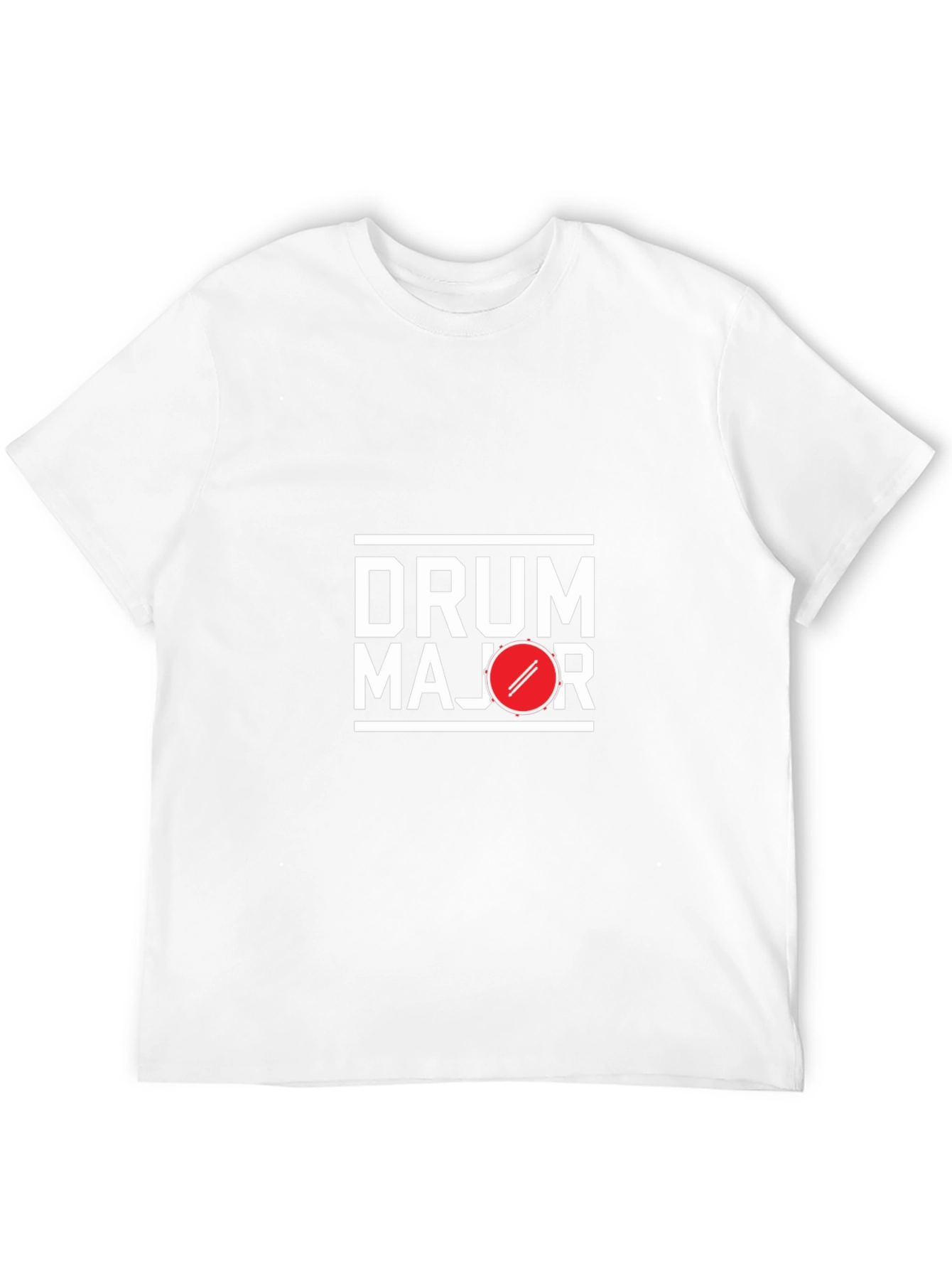 Drum Major Graphic Tee - Black Cotton T-Shirt