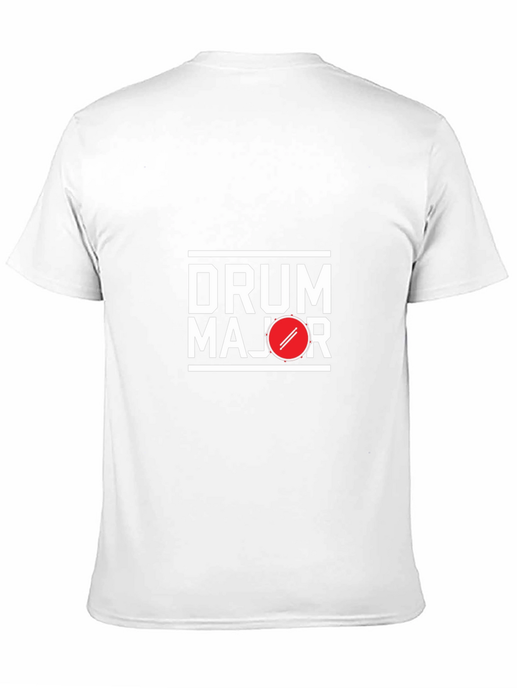 Drum Major Graphic Tee - Black Cotton T-Shirt