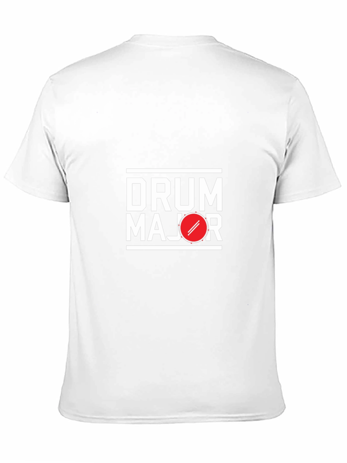 Drum Major Graphic Tee - Black Cotton T-Shirt