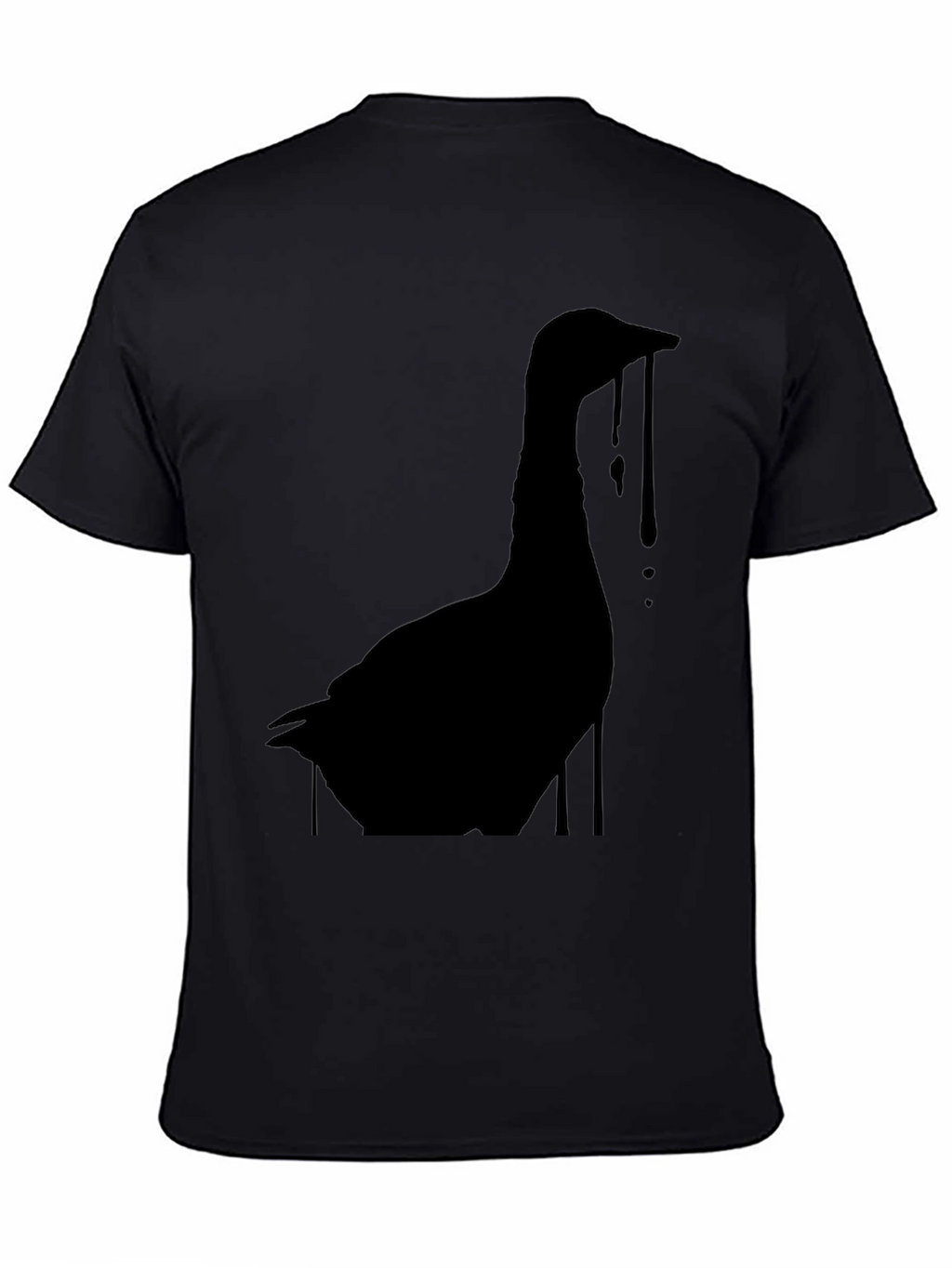Black Goose Silhouette Graphic Tee - Mens