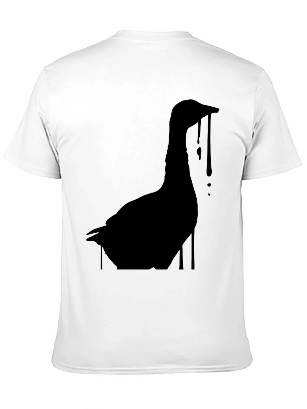 Black Goose Silhouette Graphic Tee - Mens