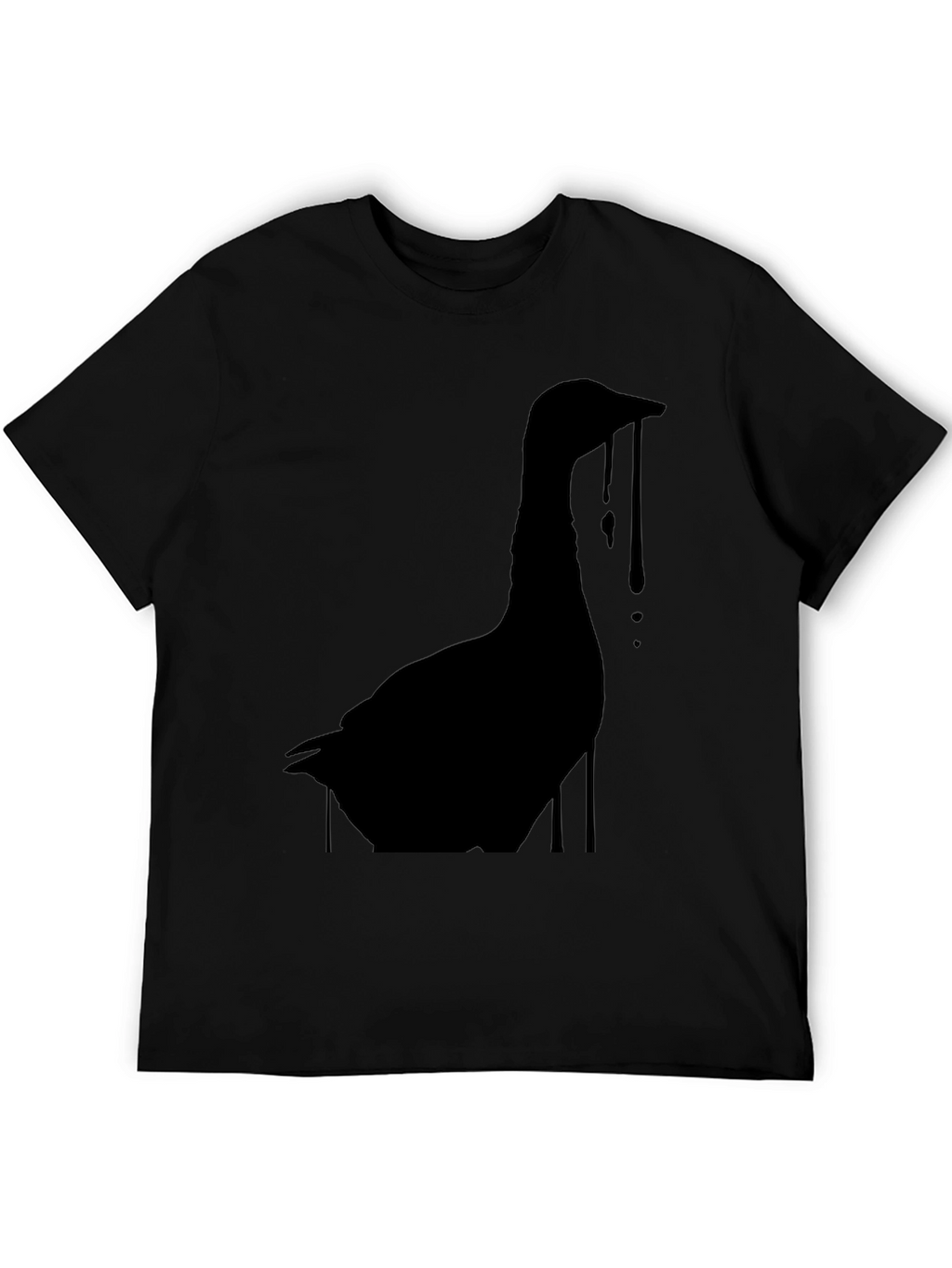 Black Goose Silhouette Graphic Tee - Mens