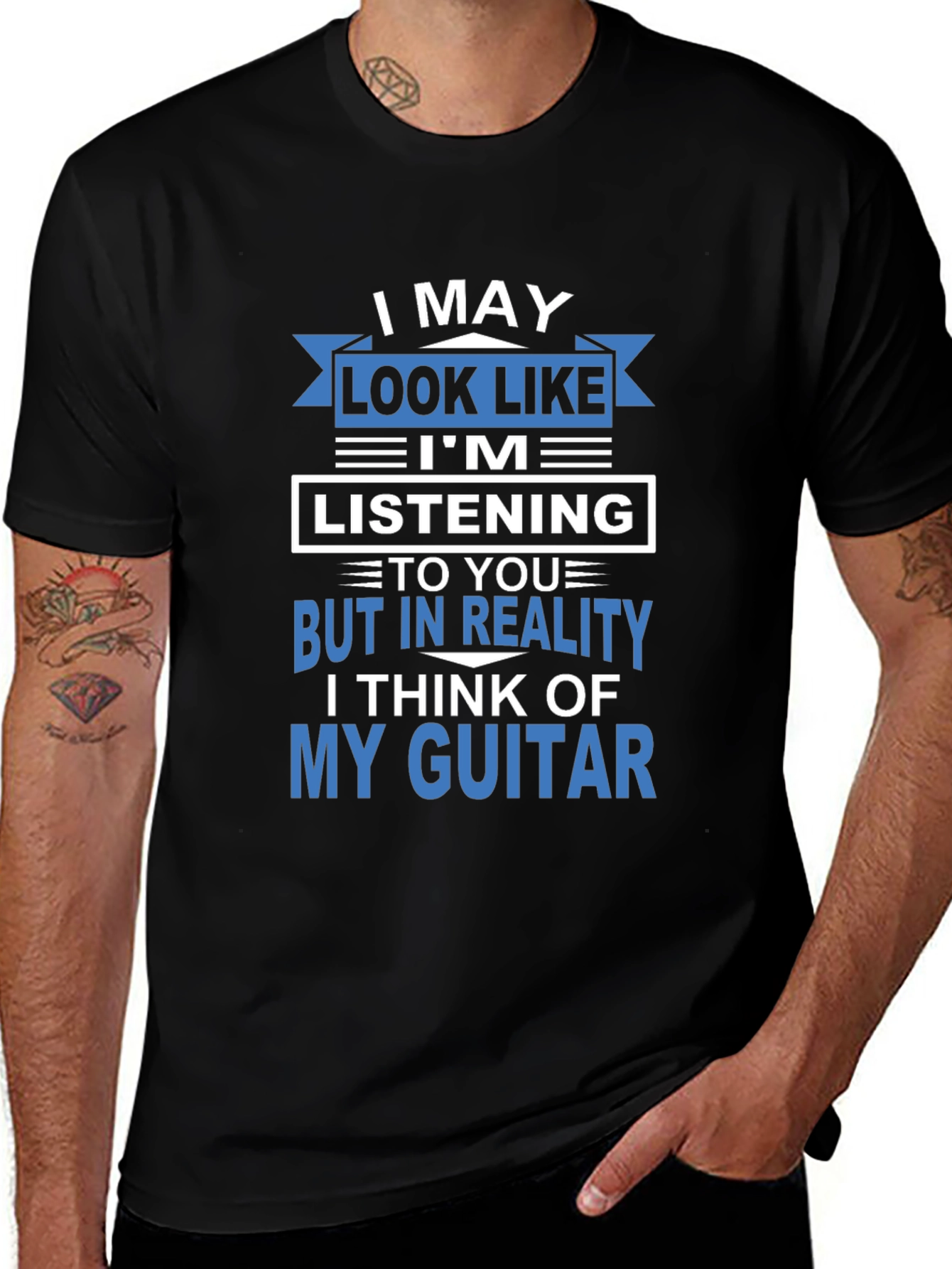 I May Look Like Im Listening T-Shirt