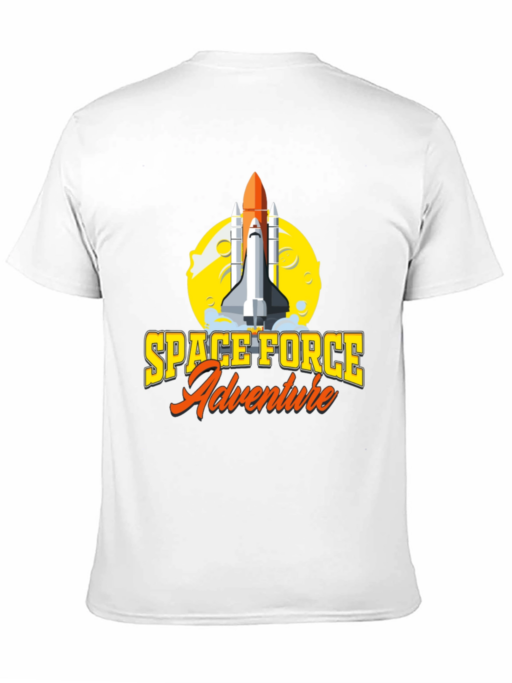 Space Force Adventure T-Shirt - Black Graphic Tee