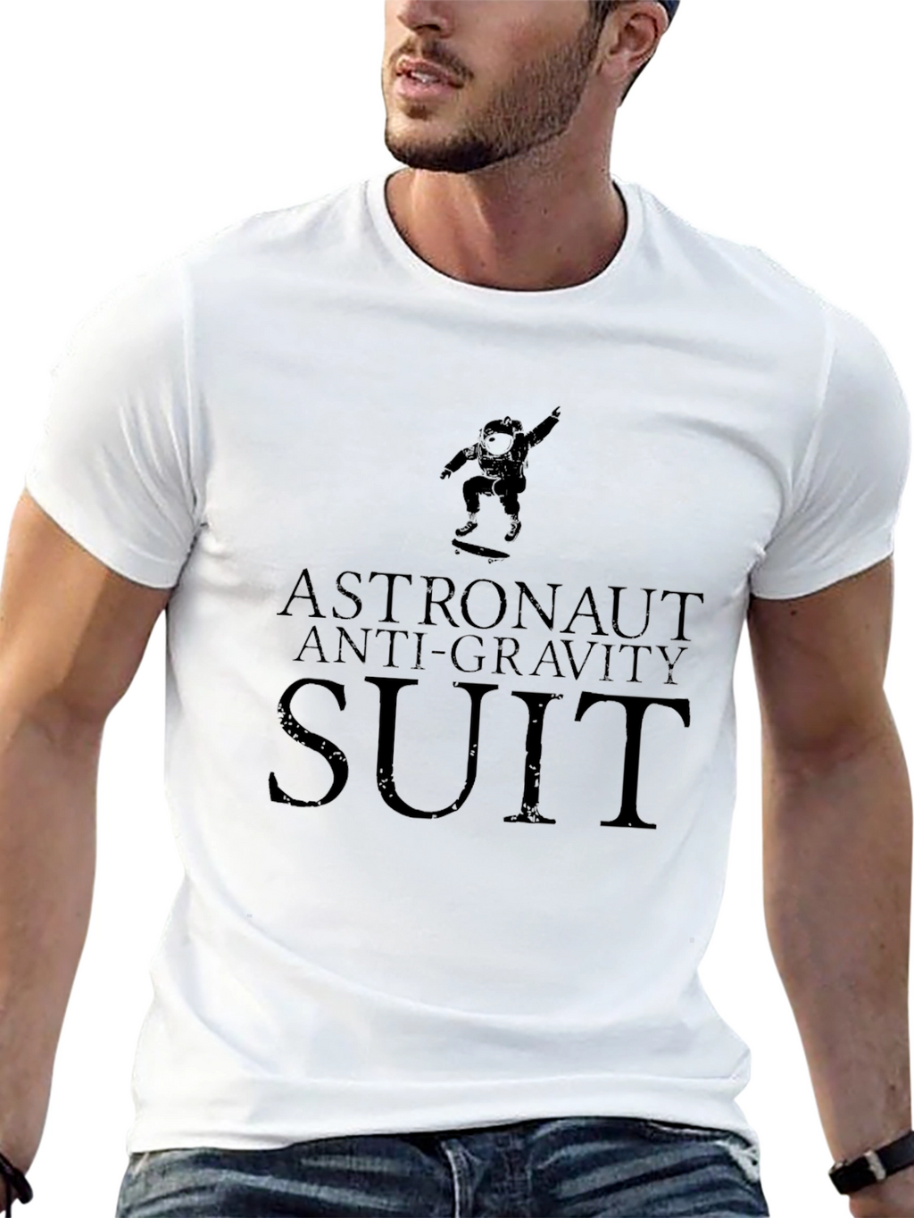 Astronaut Anti-Gravity Suit Graphic Tee