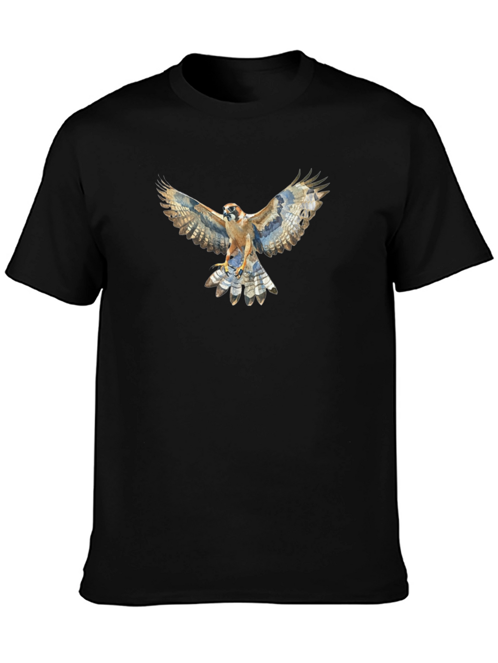 Hawk Graphic Tee - Premium Cotton Stylish Design