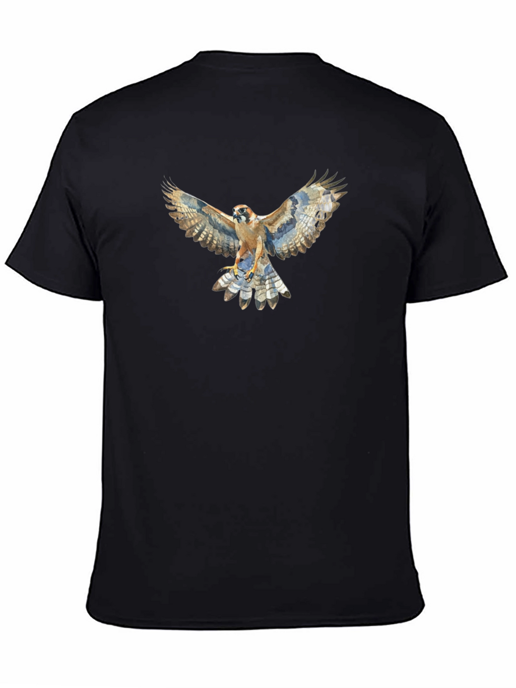 Hawk Graphic Tee - Premium Cotton Stylish Design